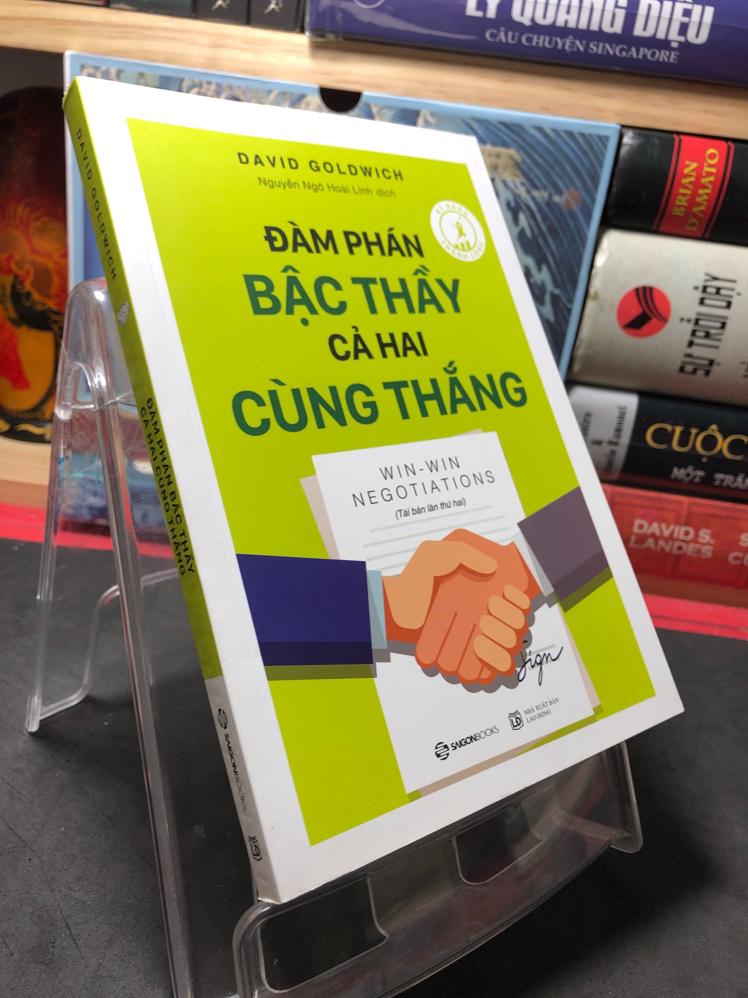 Đàm phán bậc thầy cả hai cùng thắng 2020 mới 90% David goldwich 2709 Sách tư duy, kỹ năng sống (SL có thể đặt: 1 Cuốn) - SÁCH ĐẠI HỌC