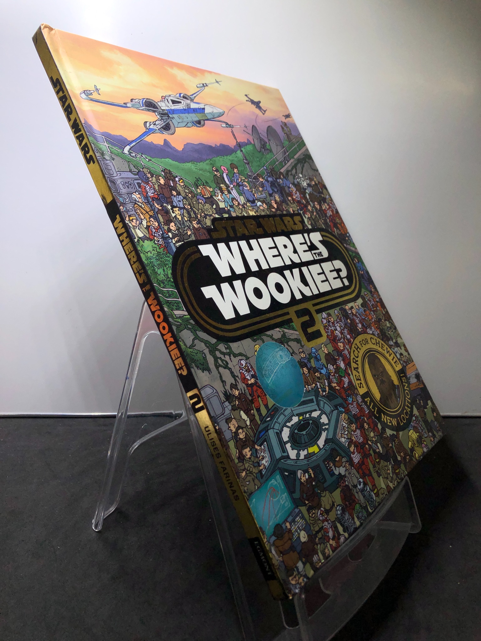 Where's the Wookiee? 2 Star Wars BÌA CỨNG mới 85% sách bẩn nhẹ Ulises Farinas 2707 Sách ngoại văn (SL có thể đặt: 1 Cuốn) - SÁCH ĐẠI HỌC