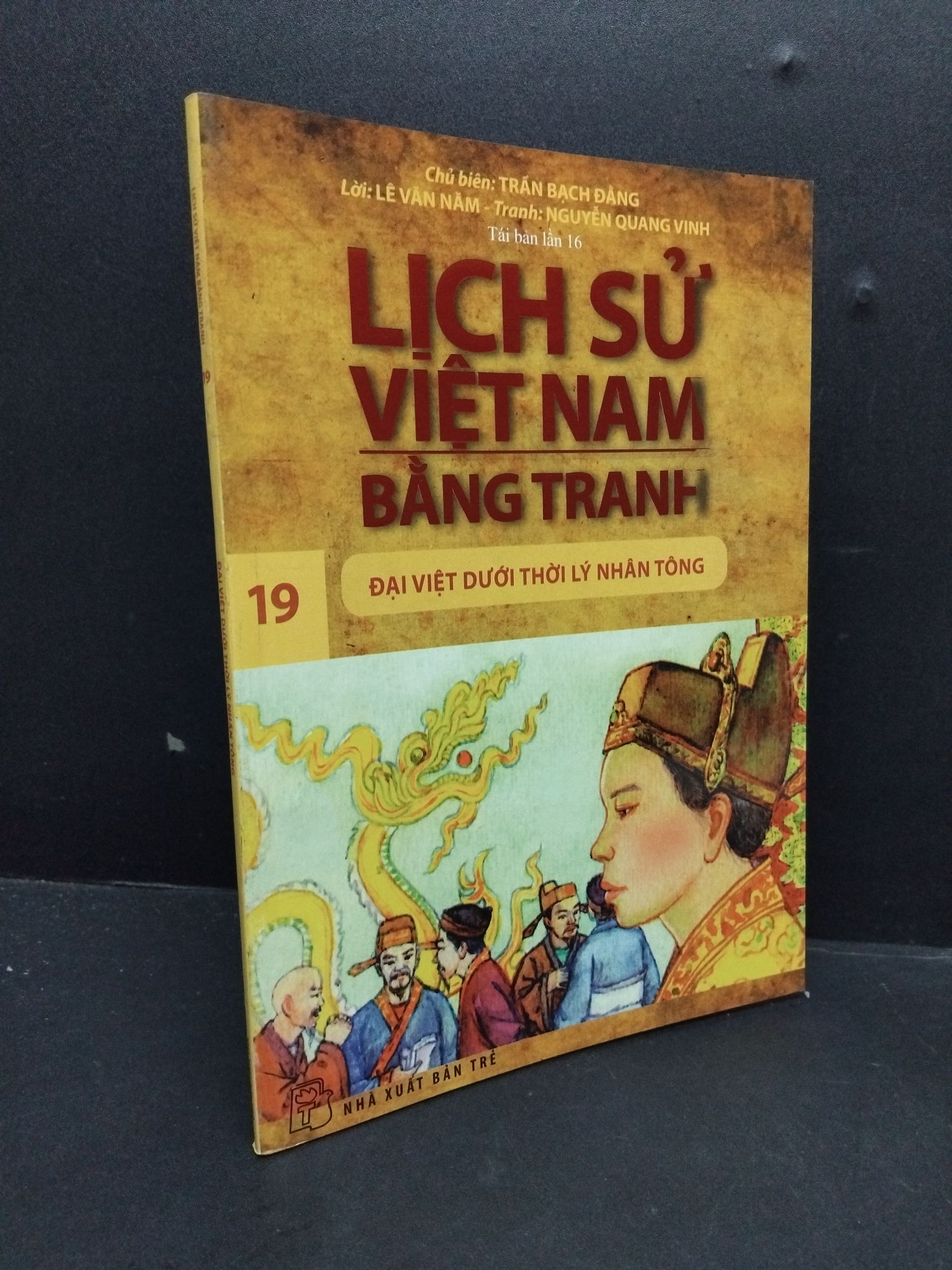 Lịch sử Việt Nam bằng tranh tập 19 mới 90% ố bẩn nhẹ 2017 1410 Trần Bạch Đằng Lịch sử, địa lí Việt Nam (SL có thể đặt: 4 Cuốn) - SÁCH ĐẠI HỌC