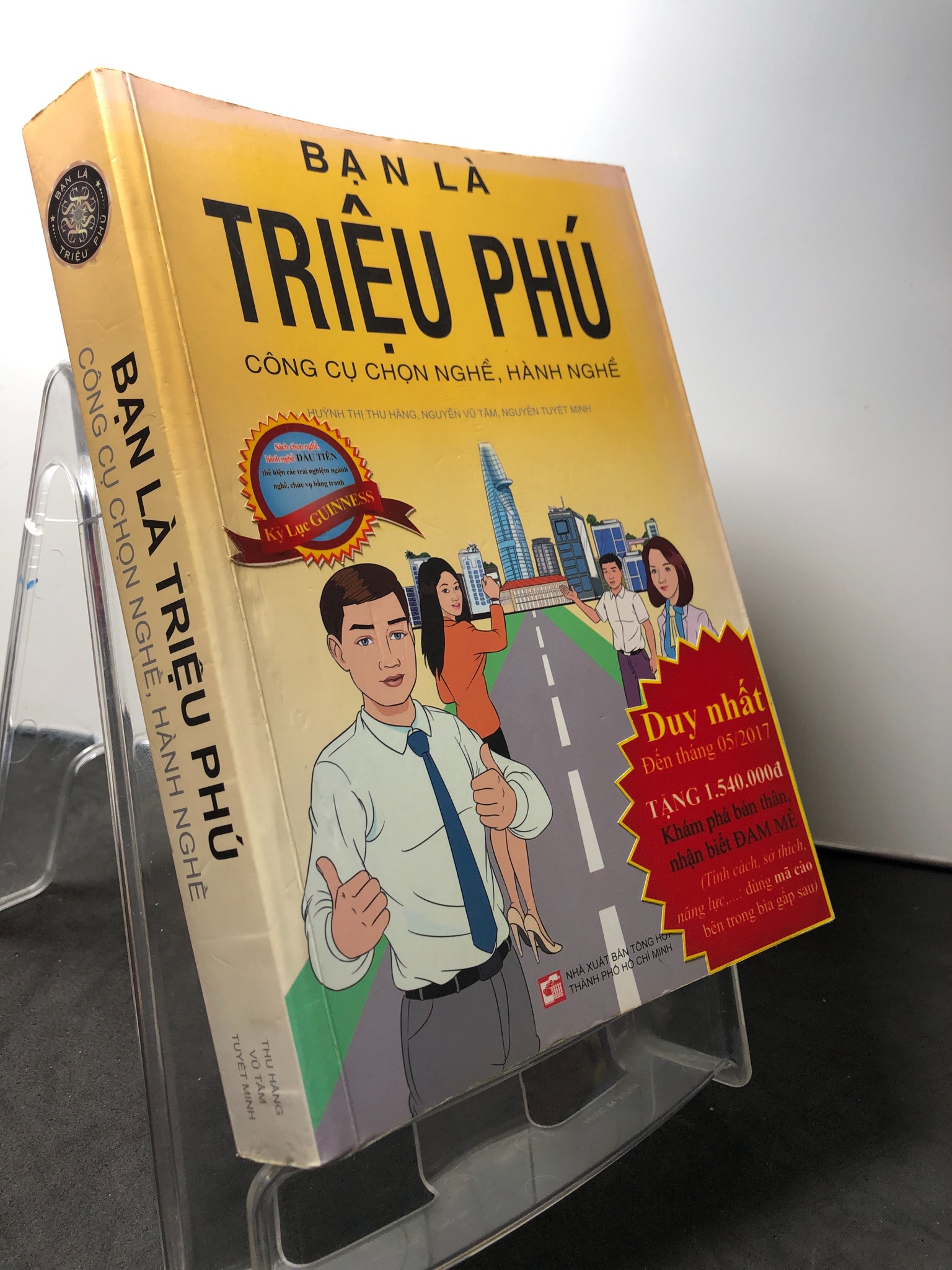 Bạn là triệu phú công cụ chọn nghề , thành nghề 2015 mới 90% bẩn nhẹ 0709 Sách tư duy, kỹ năng sống (SL có thể đặt: 1 Cuốn) - SÁCH ĐẠI HỌC