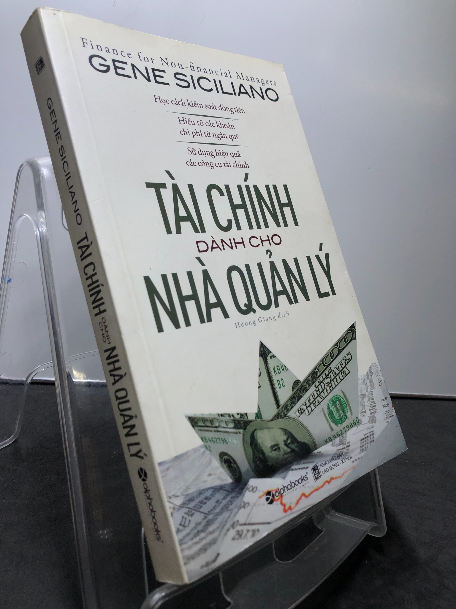 Tài chính dành cho nhà quản lý 2020 mới 85% bẩn nhẹ Gene Siciliano 1008 Tài chính, ngân hàng (SL có thể đặt: 1 Cuốn) - SÁCH ĐẠI HỌC