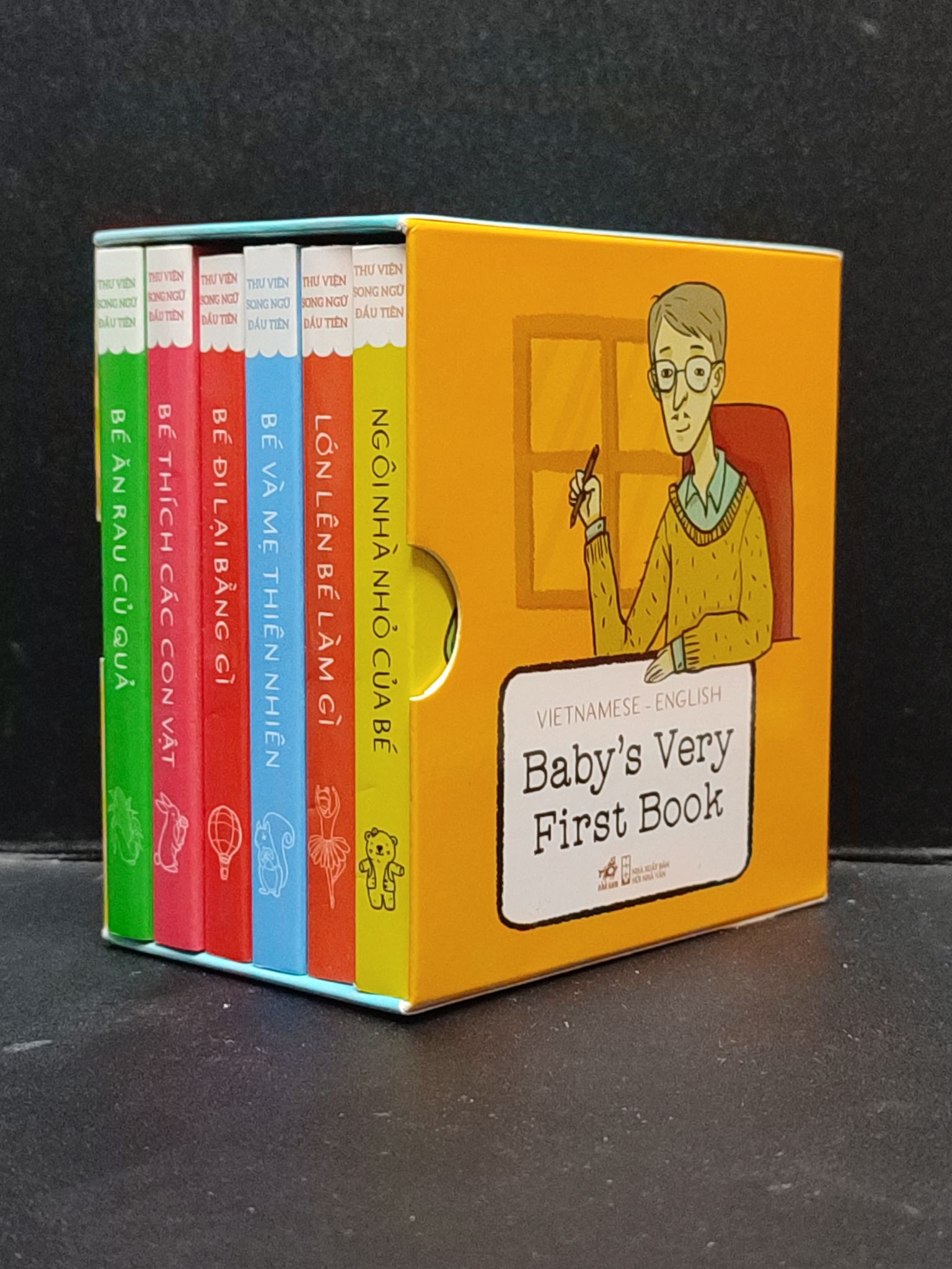 Boxset Thư Viện Song Ngữ Đầu Tiên 6 cuốn nhiều tác giả khổ nhỏ mới 90% 2023 1304 giáo dục (SL có thể đặt: 1 Bộ) - SÁCH ĐẠI HỌC