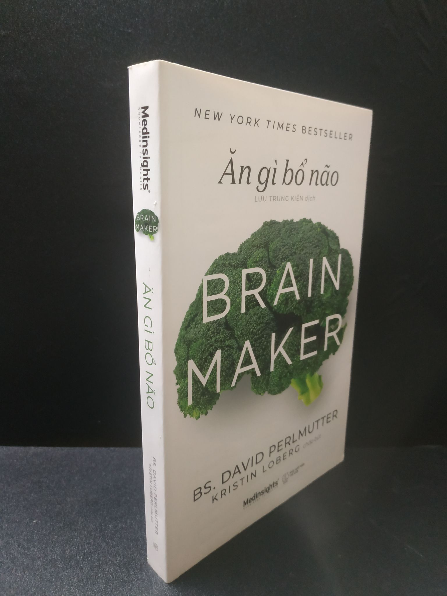 Ăn gì bổ não 2021 - BS. David Perlmutter new 90% 2606 Sách sức khỏe (SL có thể đặt: 1 Cuốn) - SÁCH ĐẠI HỌC