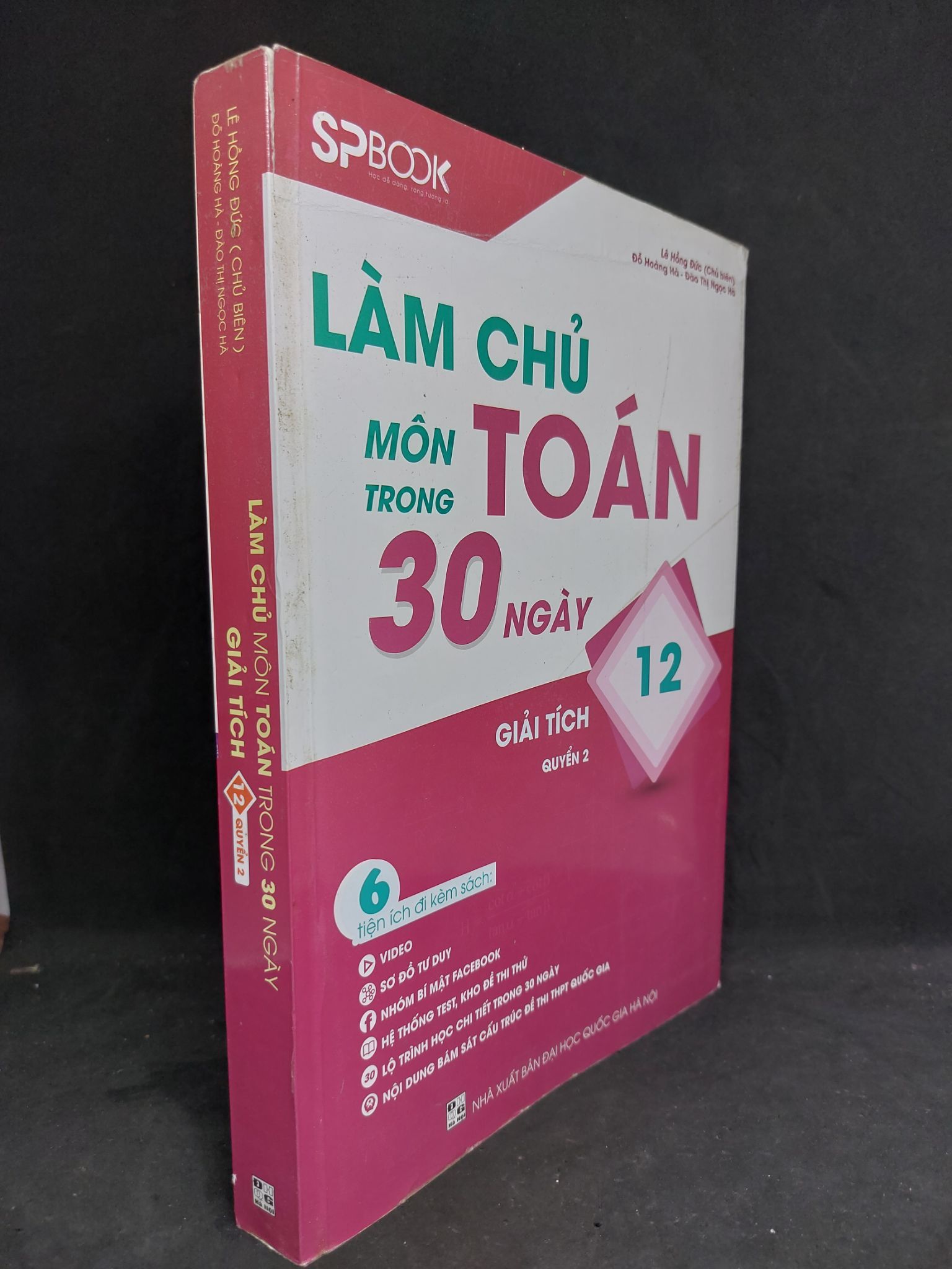 Làm chủ môn Toán trong 30 ngày Giải Tích 12 quyển 2 mới 80% 2017 2507 Sách chuyên môn (SL có thể đặt: 3 Cuốn) - SÁCH ĐẠI HỌC