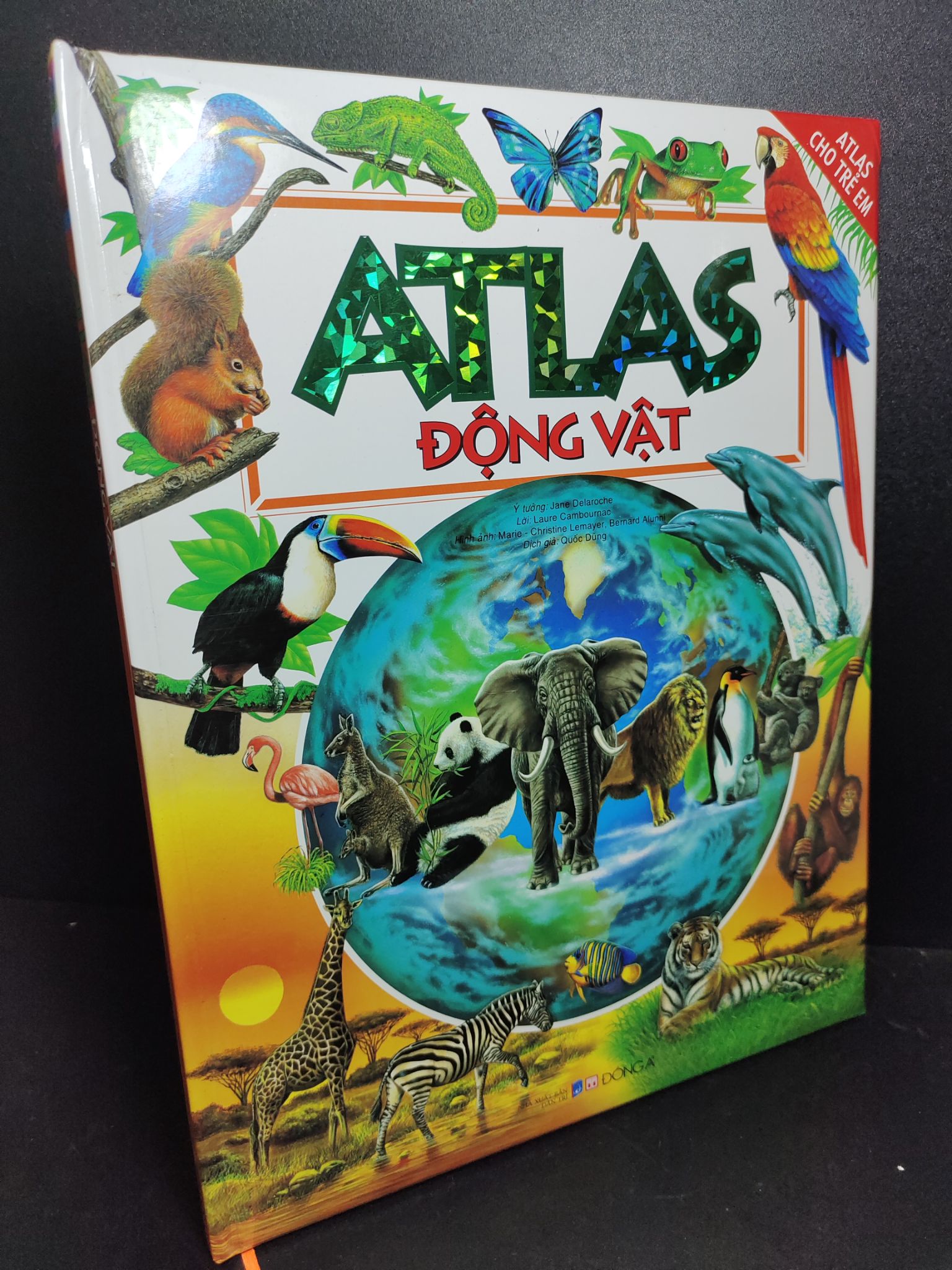 Atlas động vật mới 85% 0411 Sách tư duy, kỹ năng sống (SL có thể đặt: 9 Cuốn) - SÁCH ĐẠI HỌC