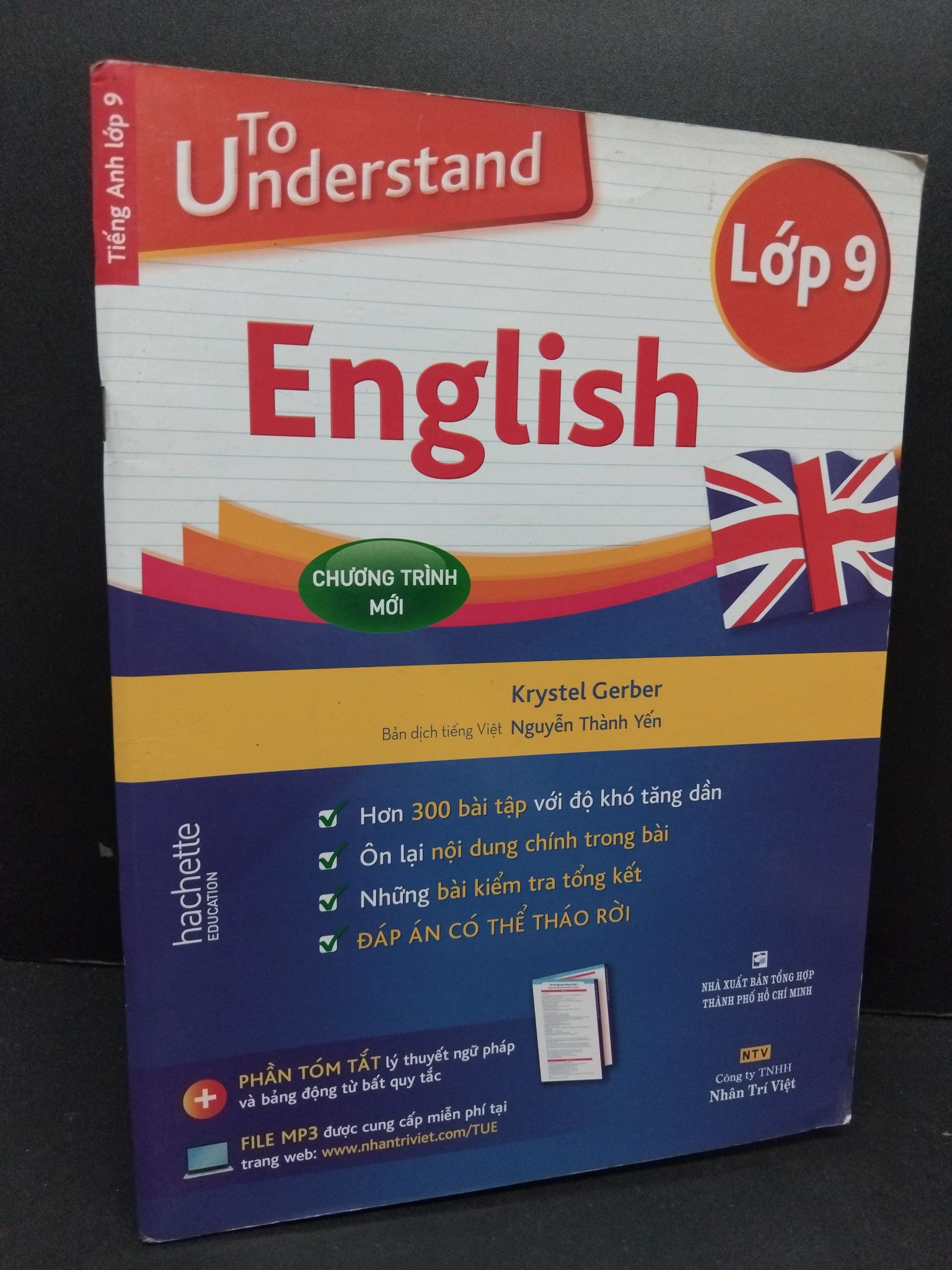Tiếng Anh lớp 9 (kèm CD) mới 80% ố nhẹ 2017 2809 Krystel Gerber Sách tham khảo cấp II (SL có thể đặt: 1 Cuốn) - SÁCH ĐẠI HỌC