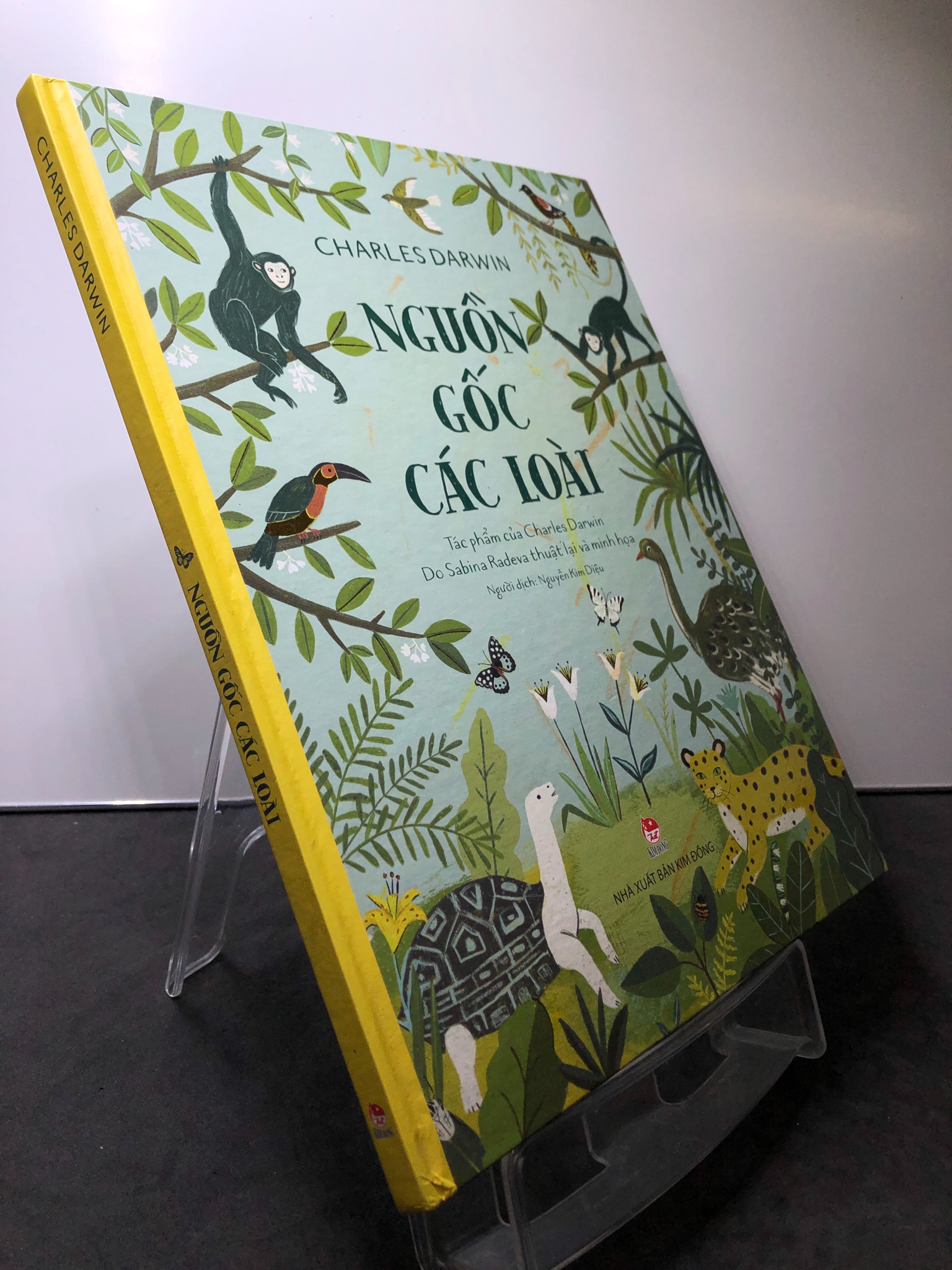 Nguồn gốc các loài 2020 mới 90% BÌA CỨNG Charles Darwin 0508 Truyện tranh (SL có thể đặt: 1 Cuốn) - SÁCH ĐẠI HỌC