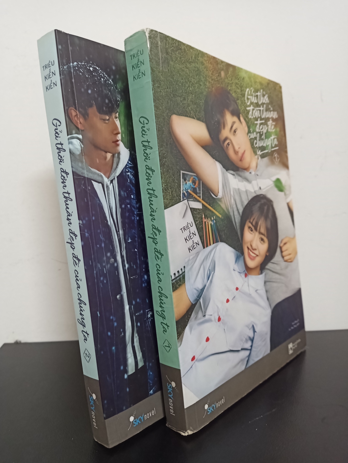 Gửi Thời Đơn Thuần Đẹp Đẽ Của Chúng Ta (Trọn Bộ 2 Tập) (2017) - Triệu Kiền Kiền Mới 80% (ố vàng) 1903 (SL có thể đặt: 1 bộ) - SÁCH ĐẠI HỌC
