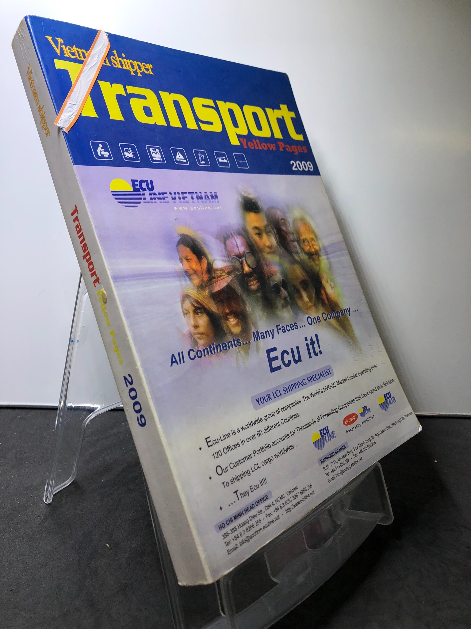 Transport Yellow Pages 2009 Vietnam shipper mới 85% bẩn nhẹ 0108 Sách chuyên môn (SL có thể đặt: 1 Cuốn) - SÁCH ĐẠI HỌC