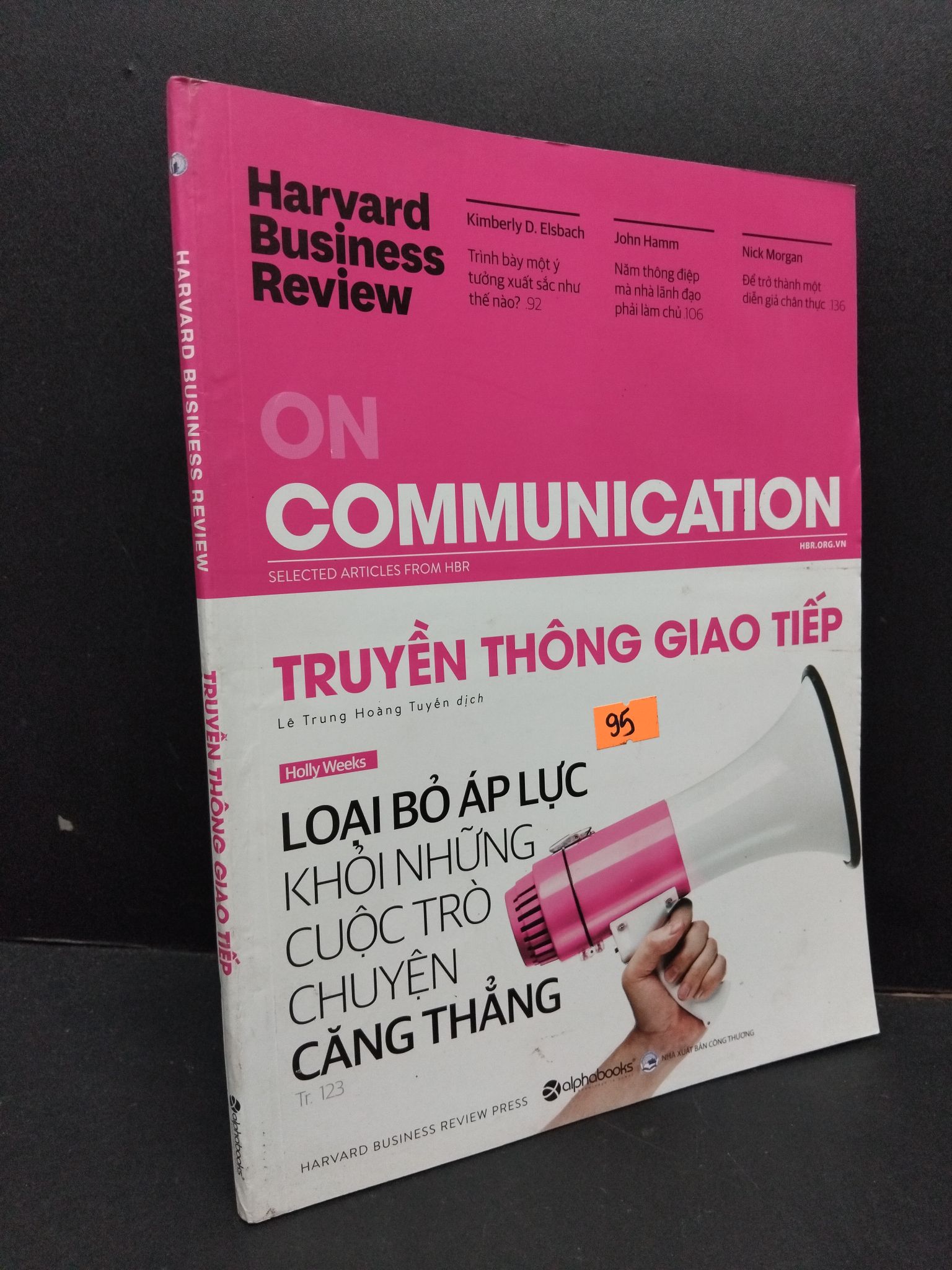 Truyền thông giao tiếp - Harvard Business Review mới 90% bẩn nhẹ 2018 2809 Holly Weeks Sách tư duy, kỹ năng sống (SL có thể đặt: 1 Cuốn) - SÁCH ĐẠI HỌC