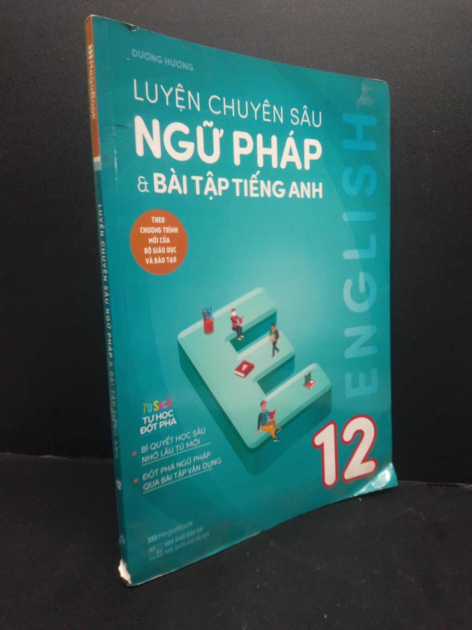 Luyện chuyên sâu ngữ pháp và bài tập tiếng anh 12 mới 60% rách gáy, cong bìa 2019 2705 Dương Hương Sách tham khảo cấp III (SL có thể đặt: 1 cuốn) - SÁCH ĐẠI HỌC