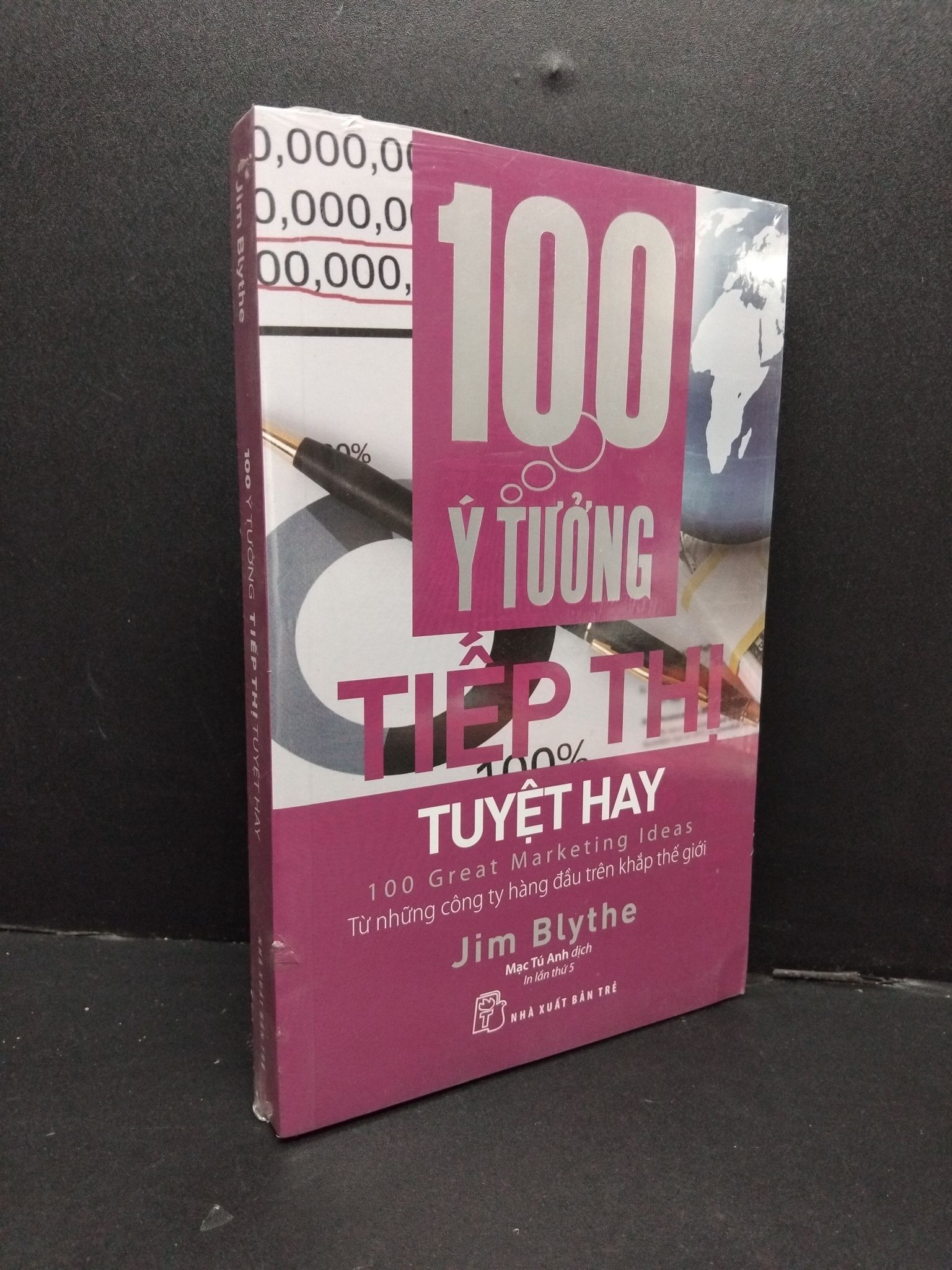 100 ý tưởng tiếp thị tuyệt hay Jim Blythe mới 80% ố vàng 1809 Marketing, bán hàng (SL có thể đặt: 1 Cuốn) - SÁCH ĐẠI HỌC