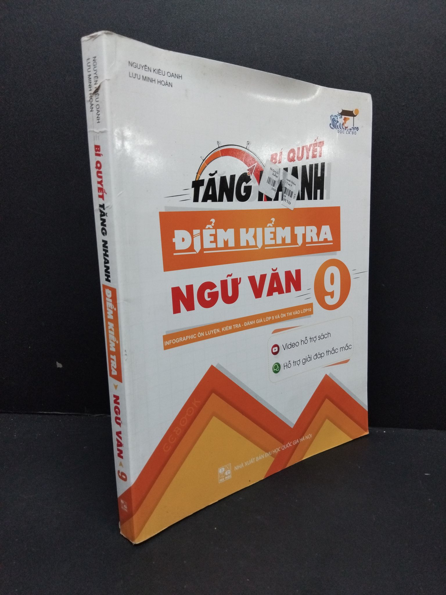 Bí quyết tăng nhanh điểm kiểm tra ngữ văn 9 mới 90% bẩn nhẹ 2019 2608 Sách chuyên môn (SL có thể đặt: 1 Cuốn) - SÁCH ĐẠI HỌC
