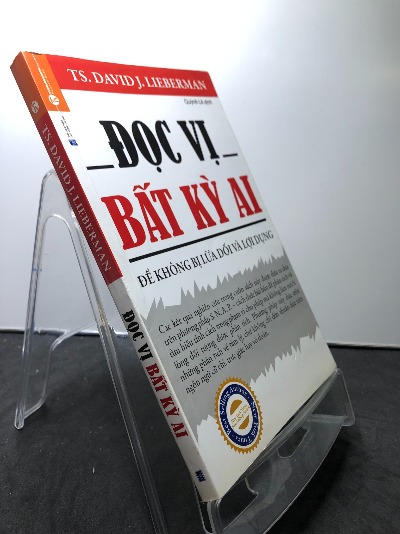 Đọc vị bất kỳ ai 2017 mới 85% bẩn nhẹ TS.David J.Lieberman 0208 Sách tư duy, kỹ năng sống (SL có thể đặt: 1 Cuốn) - SÁCH ĐẠI HỌC