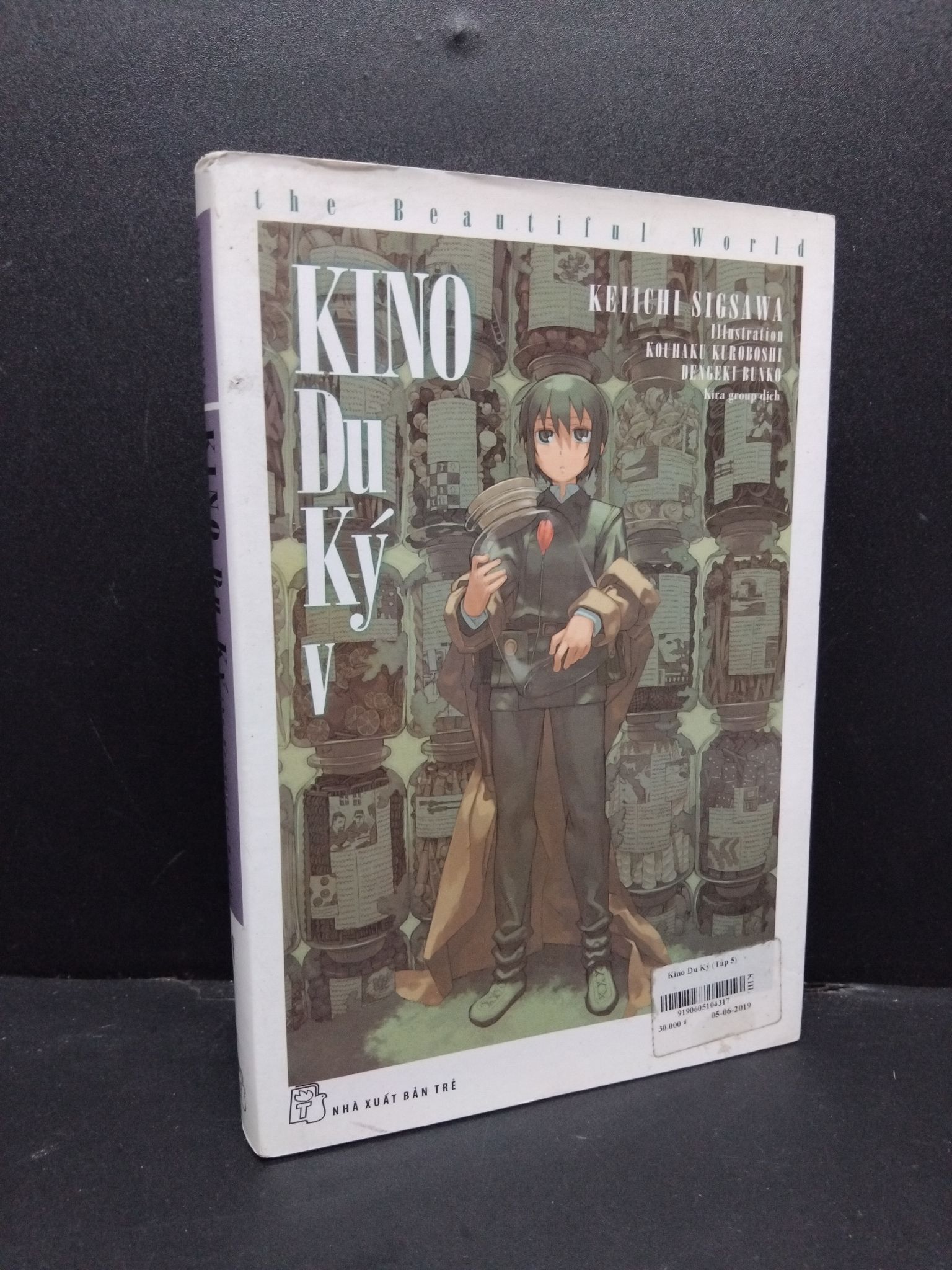 Kino Du Ký the beautiful world V mới 70% ố vàng 2019 1008 Keiichi Sigsawa Truyện tranh (SL có thể đặt: 1 Cuốn) - SÁCH ĐẠI HỌC