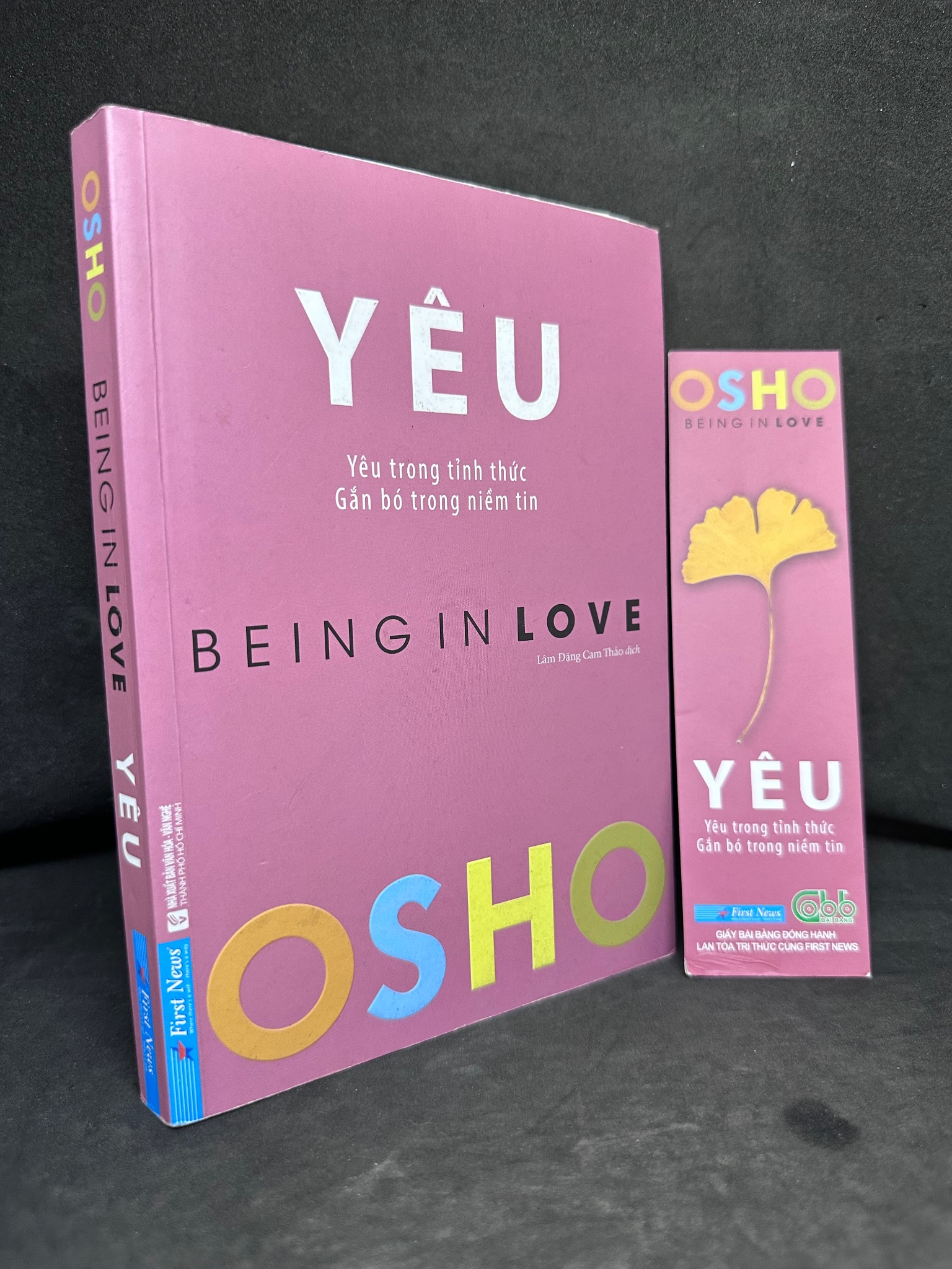 Yêu - Being In Love, Osho, Mới 80% (Ố Nhẹ, Vết Nước Nhẹ, dính trang đầu) 270325 (SL có thể đặt: 1 Cuốn) - SÁCH ĐẠI HỌC