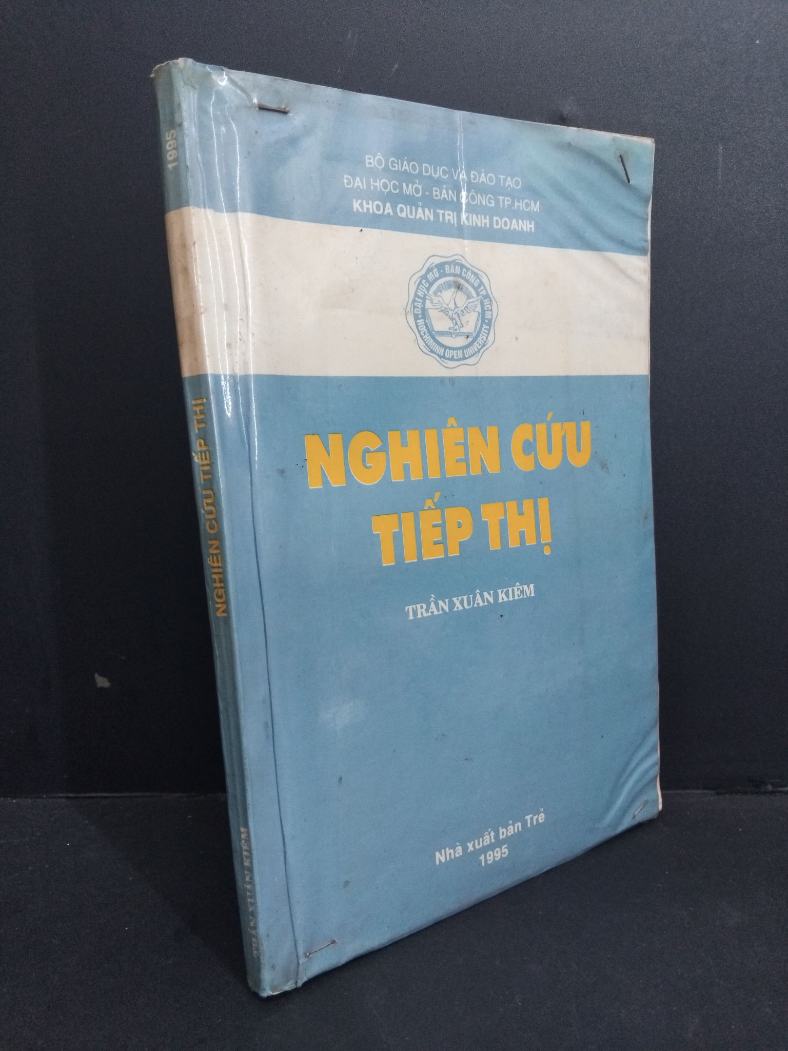 Nghiên cứu tiếp thị mới 80% bẩn bìa, ố, có chữ viết trang đầu 1995 2811 Trần Xuân Kiêm Marketing, bán hàng (SL có thể đặt: 1 Cuốn) - SÁCH ĐẠI HỌC