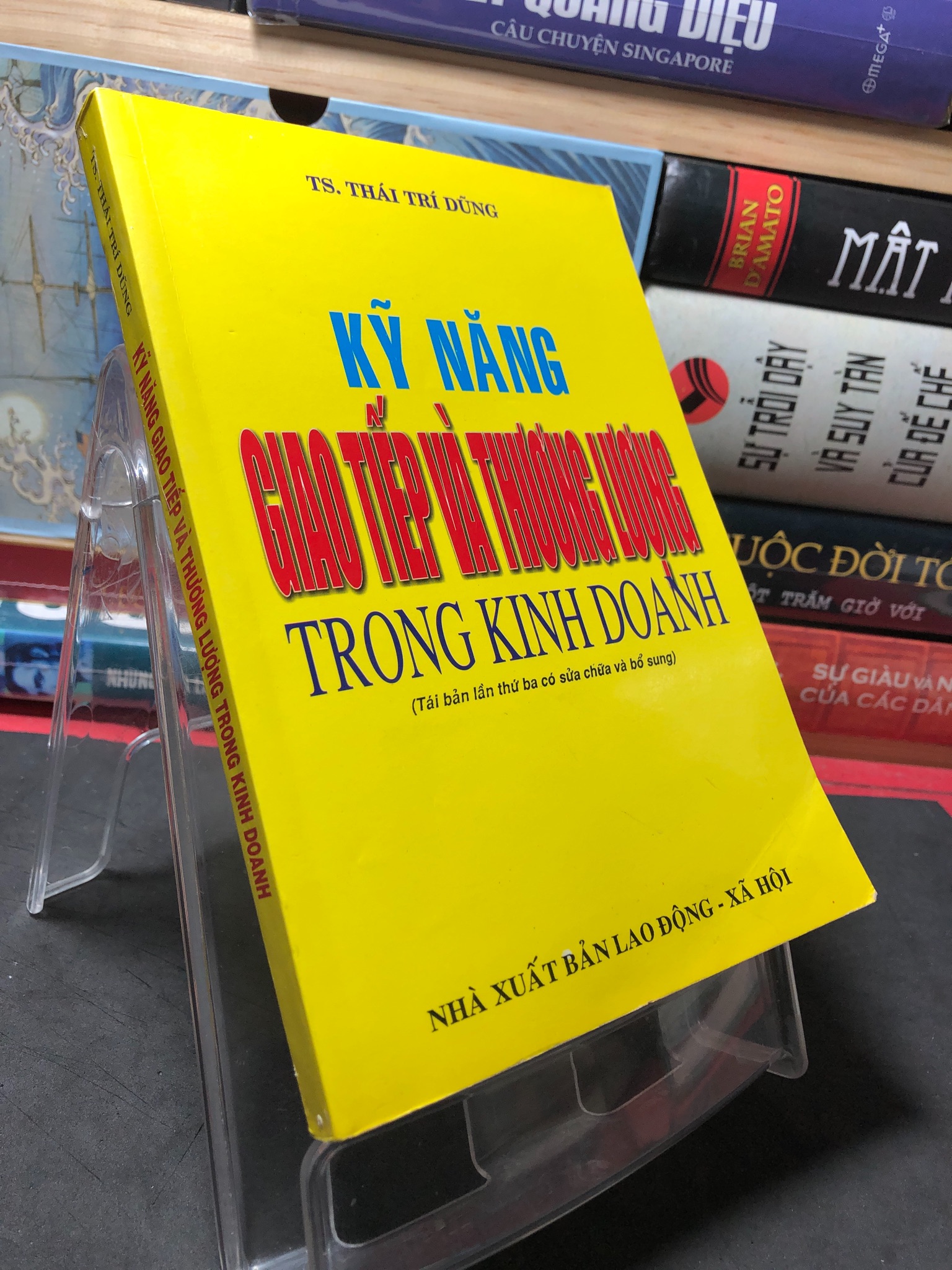 Kỹ năng giao tiếp và thương lượng trong kinh doanh 2012 mới 90% bẩn nhẹ TS,Thái Trí Dũng 2709 Sách tư duy, kỹ năng sống (SL có thể đặt: 1 Cuốn) - SÁCH ĐẠI HỌC