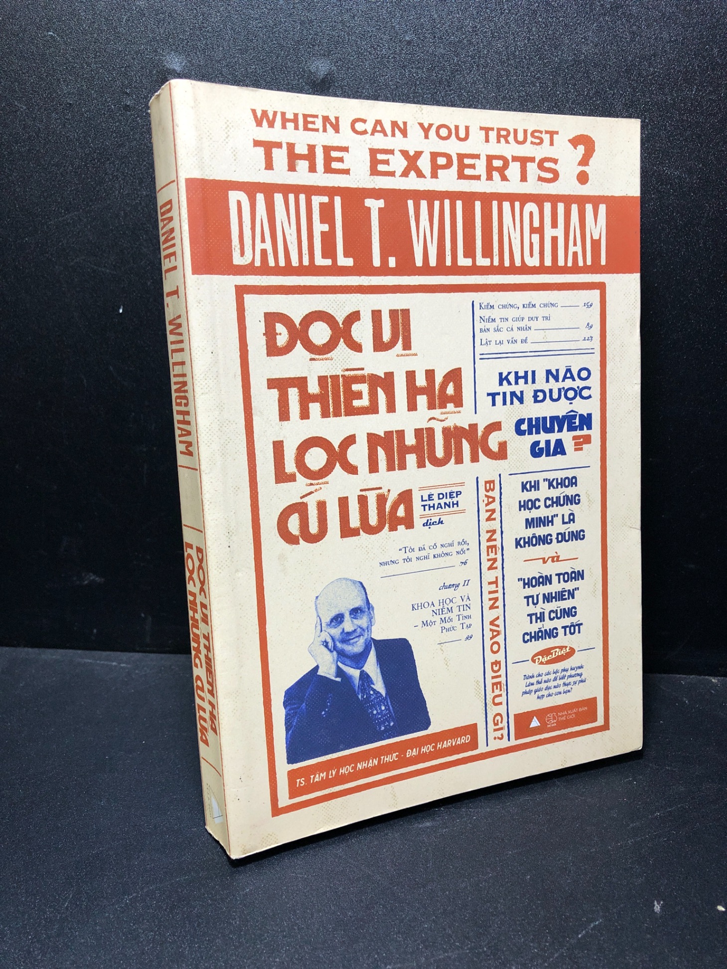 Đọc vị thiên hạ lọc những cú lừa Daniel T.Willingham 2018 mới 90% bẩn nhẹ 0611 (SL có thể đặt: 1 Cuốn) - SÁCH ĐẠI HỌC