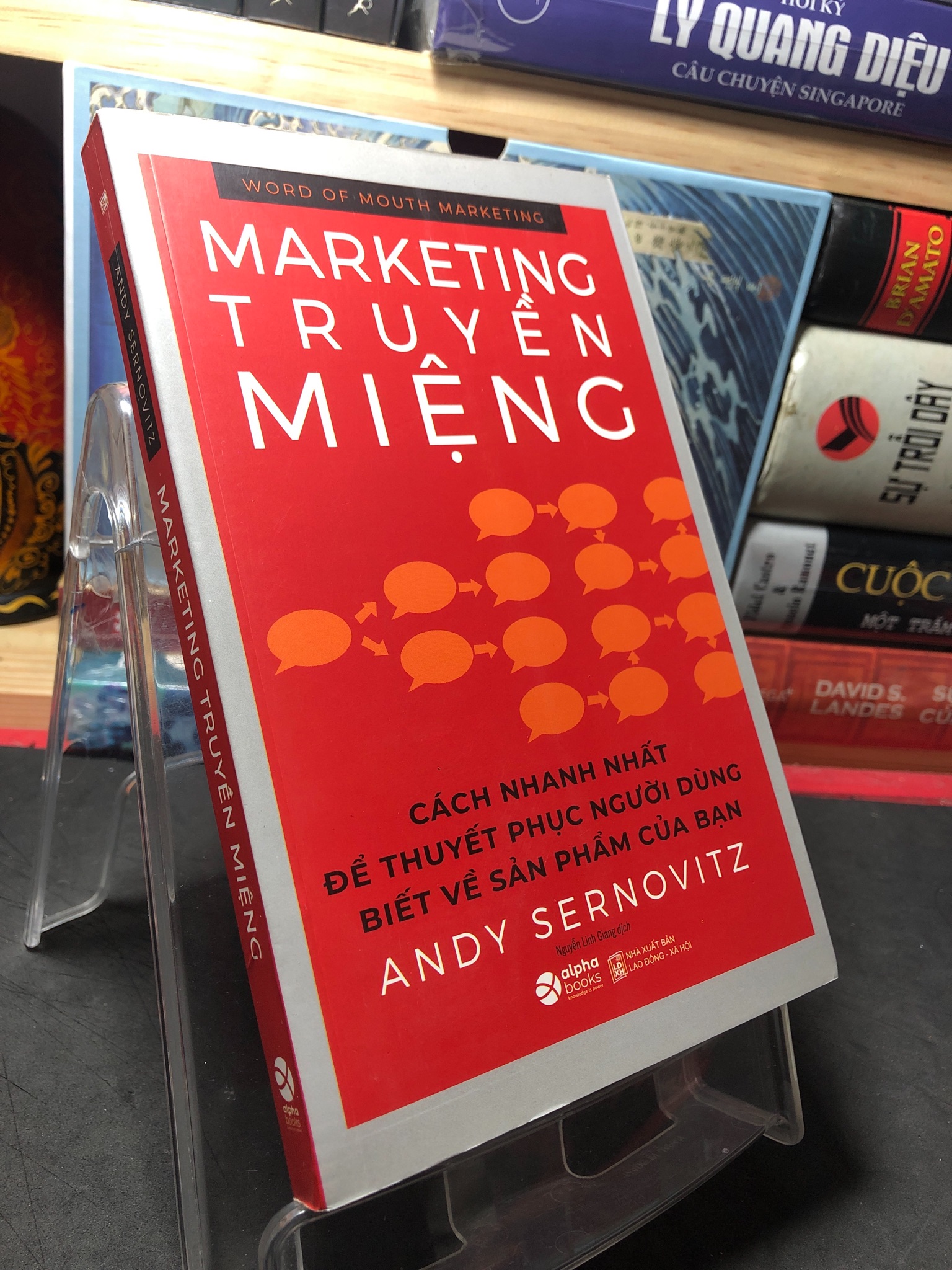Marketing truyền miệng 2020 mới 90% Andy Sernovitz 2709 Marketing, bán hàng (SL có thể đặt: 1 Cuốn) - SÁCH ĐẠI HỌC