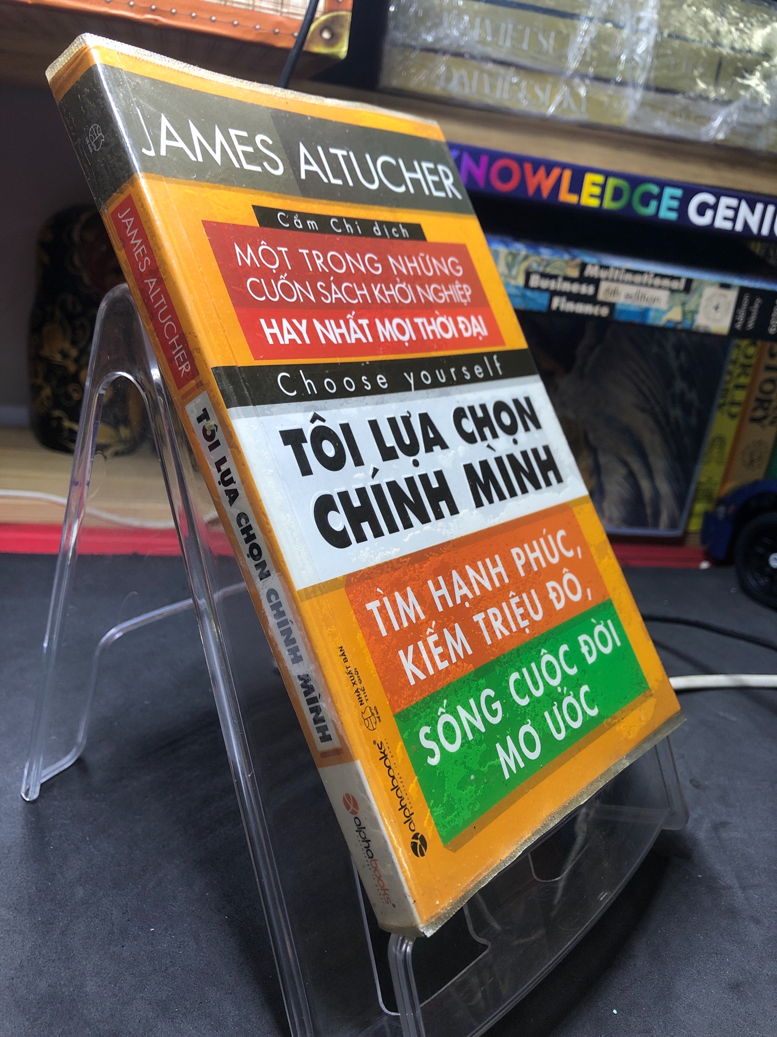 Tôi lựa chọn chính mình 2016 mới 80% ố bẩn nhẹ bụng sách James Altucher 2506 Sách tư duy, kỹ năng sống (SL có thể đặt: 1 Cuốn) - SÁCH ĐẠI HỌC