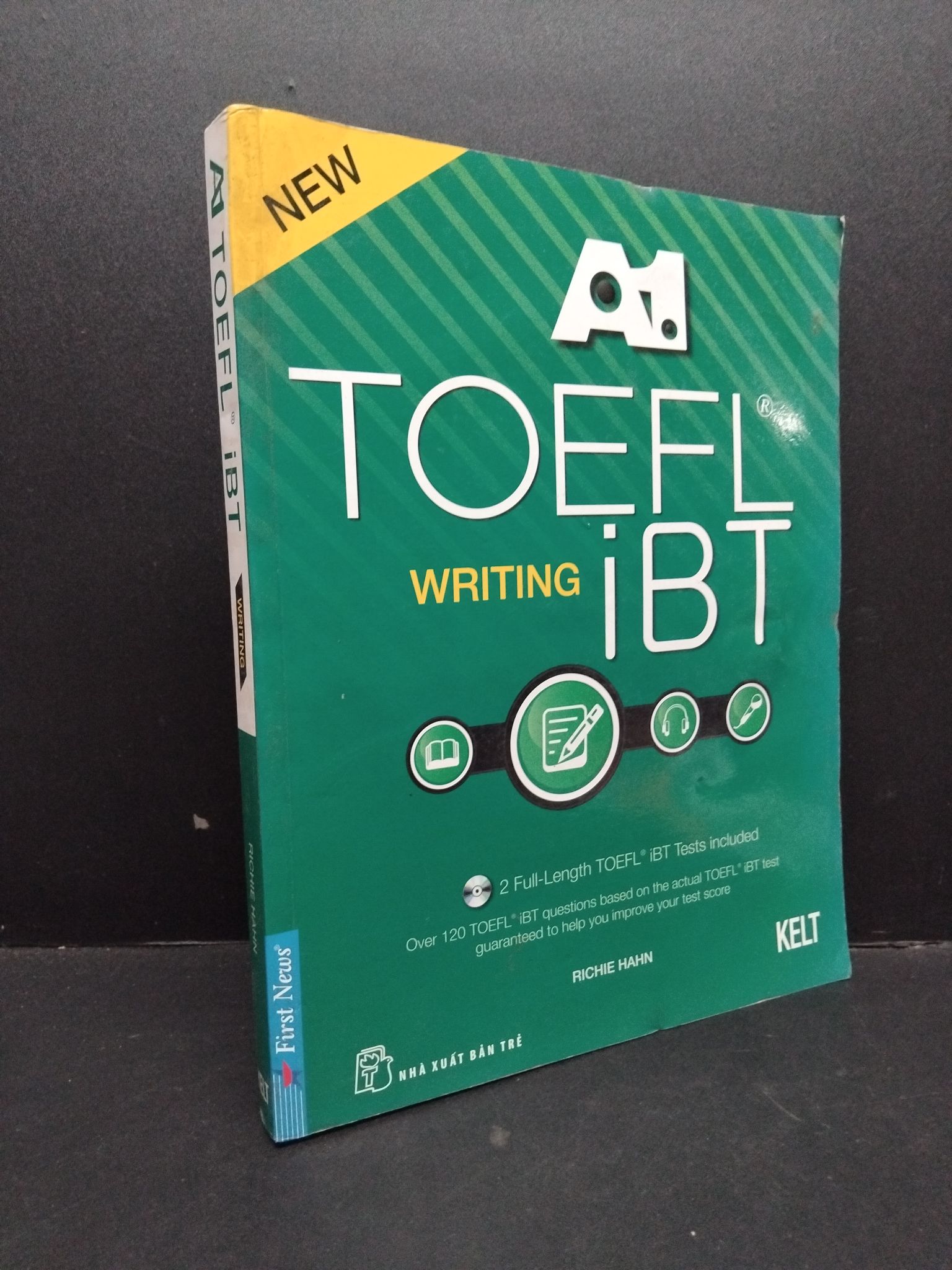 A1 Toefl iBT writing (kèm CD) mới 80% ố 2011 1710 Richie Hahn Tiếng Anh (SL có thể đặt: 1 Cuốn) - SÁCH ĐẠI HỌC
