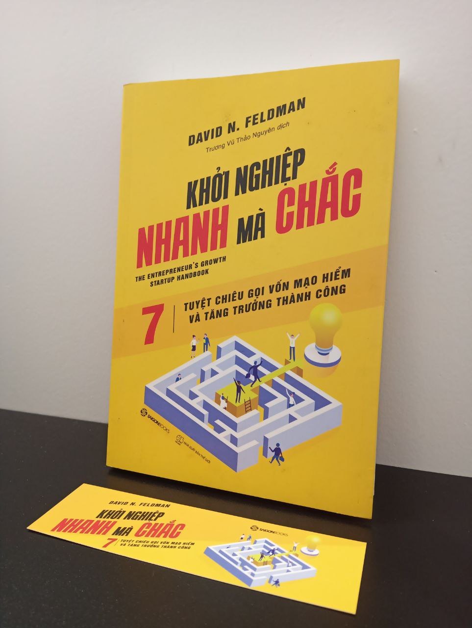 Khởi Nghiệp Nhanh Mà Chắc David N. Feldman New 95% 2302 Khởi nghiệp, làm giàu (SL có thể đặt: 1 cuốn) - SÁCH ĐẠI HỌC