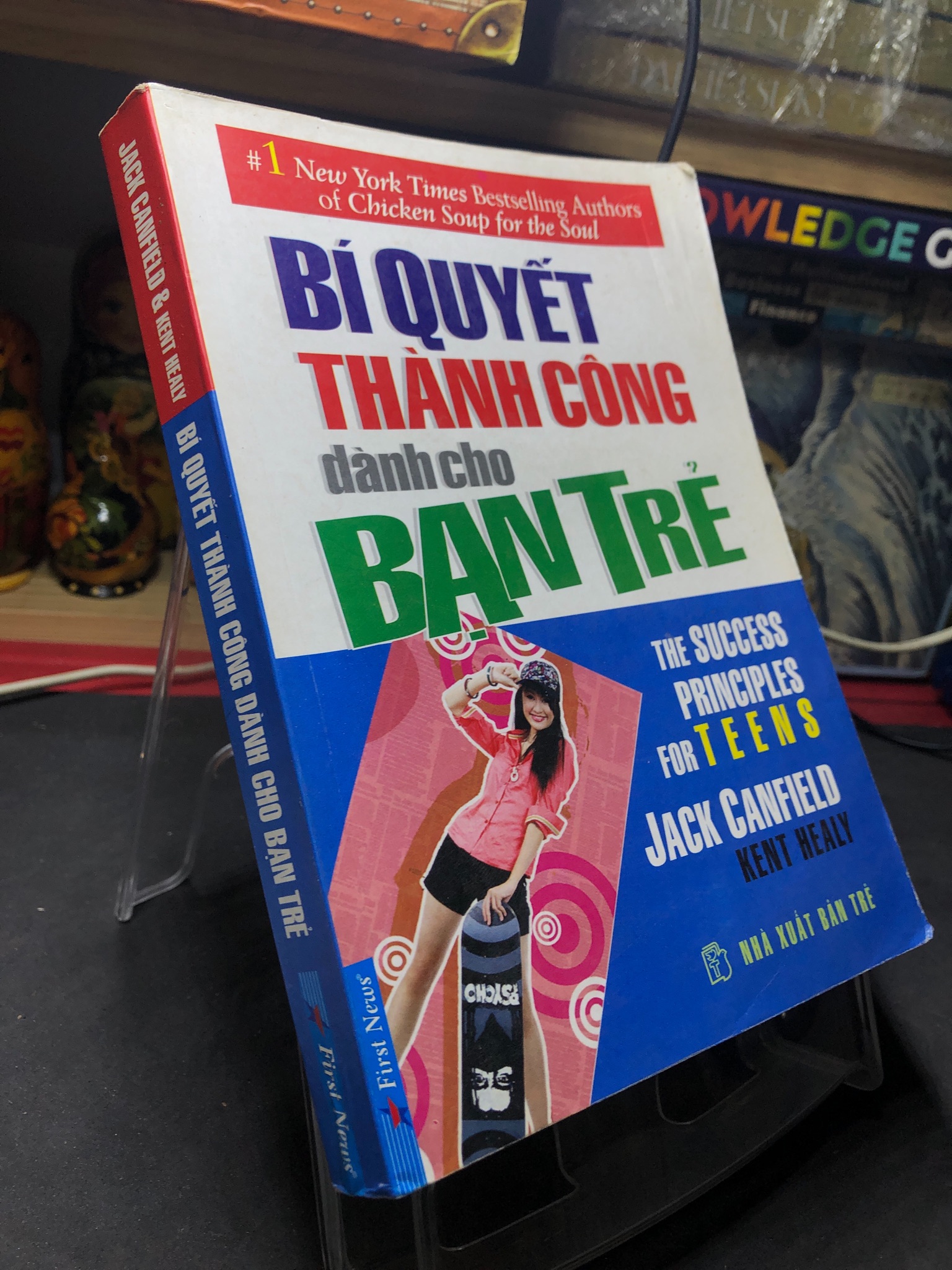 Bí quyết thành công dành cho bạn trẻ 2014 mới 70% ố bẩn nhẹ hightlight bút xanh cong ẩm nhẹ Jack Canfỉeld và Kent Healy 2106 Sách tư duy, kỹ năng sống (SL có thể đặt: 1 Cuốn) - SÁCH ĐẠI HỌC