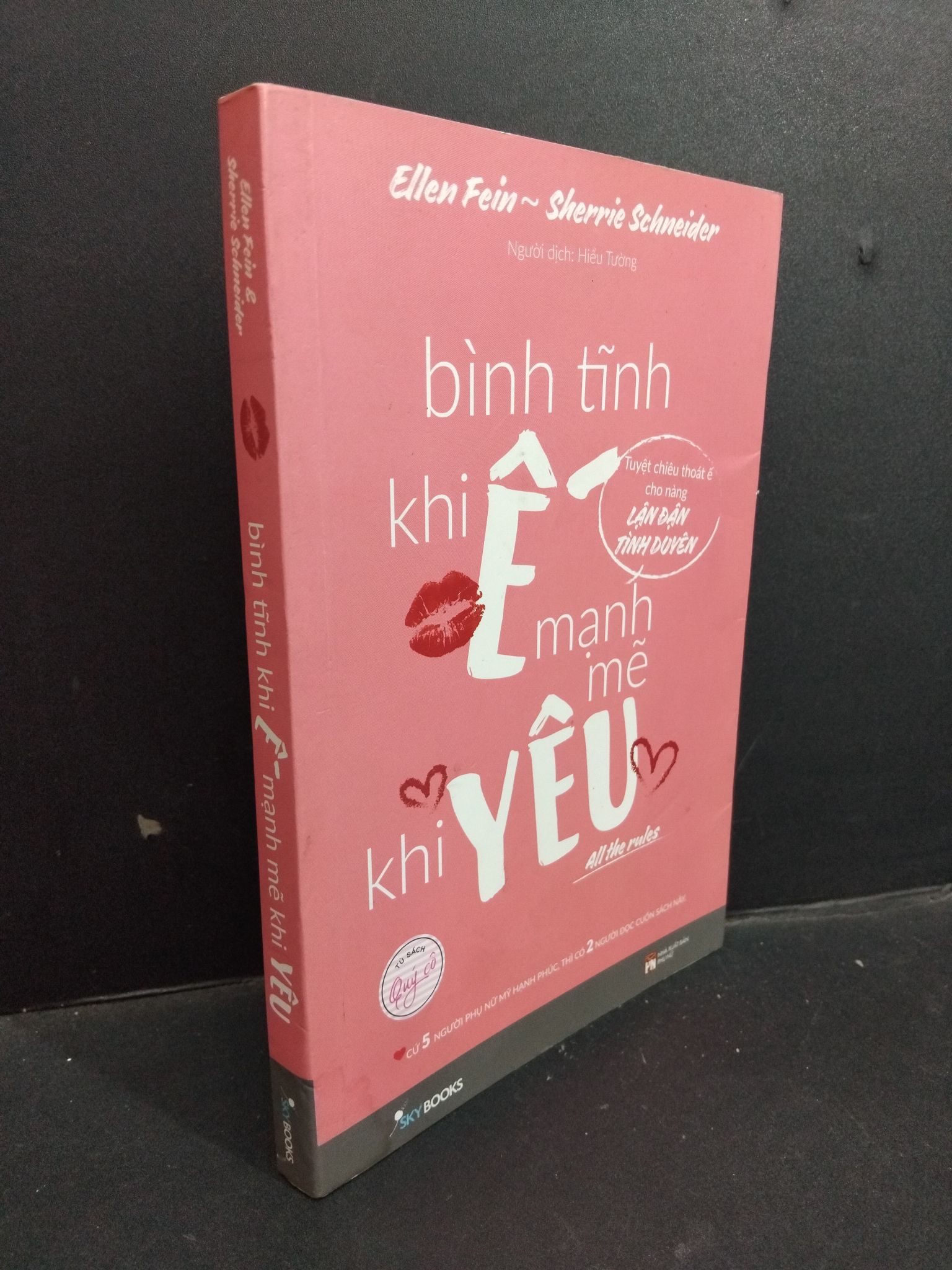 Bình tĩnh khi ế mạnh mẽ khi yêu mới 80% 2020 0612 Ellen Fein (SL có thể đặt: 1 Cuốn) - SÁCH ĐẠI HỌC
