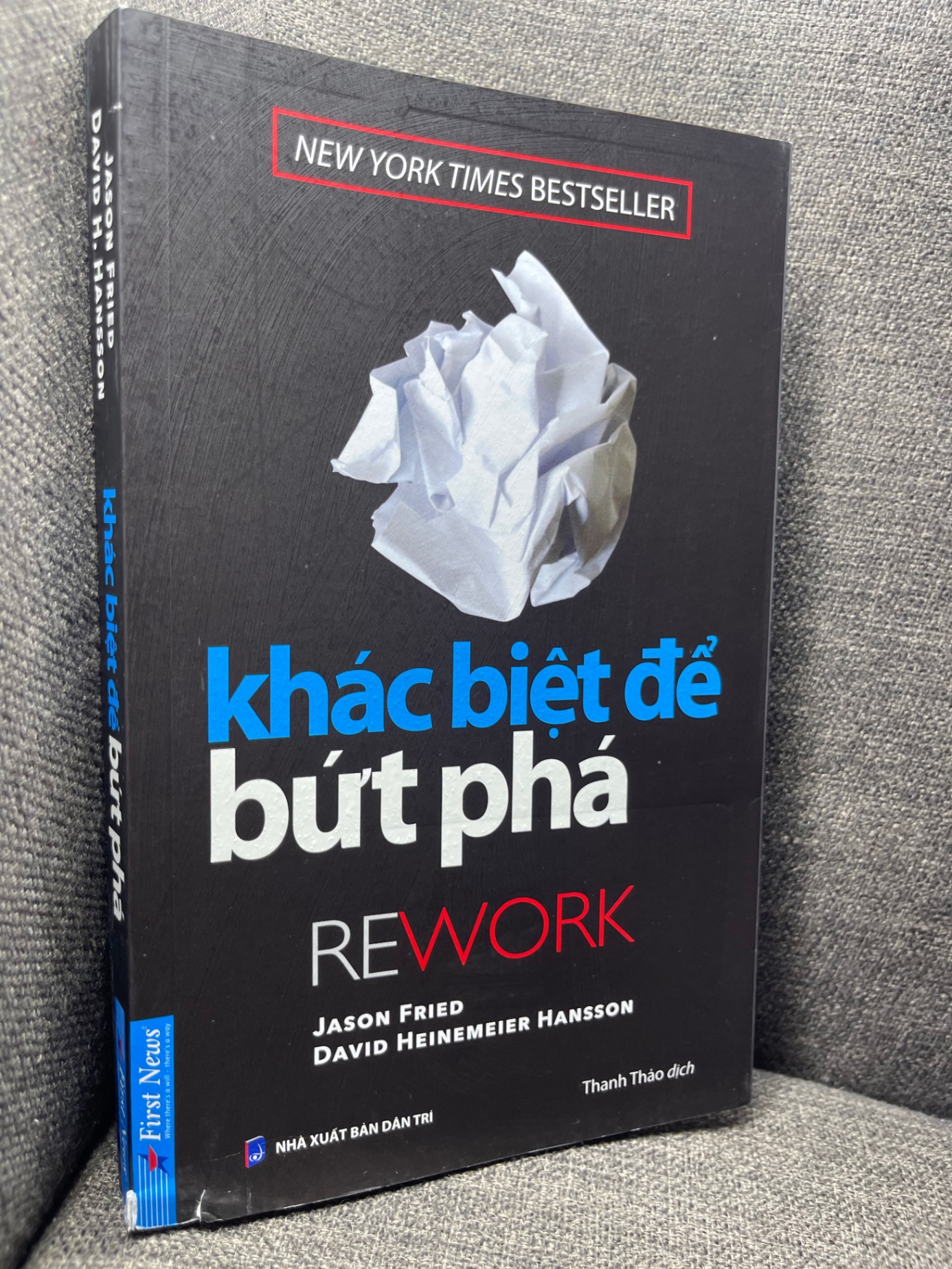Khác biệt để bứt phá Jason Fried và David Hansson 2022 mới 90% 1704 Sách tư duy, kỹ năng sống (SL có thể đặt: 1 Cuốn) - SÁCH ĐẠI HỌC