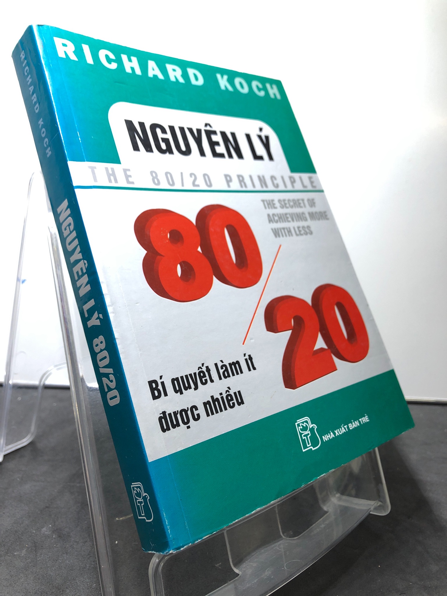 Nguyên lý 80/20 2011 mới 80% ố bẩn nhẹ chữ ký trang đầu Richard Koch 1308 Sách tư duy, kỹ năng sống (SL có thể đặt: 1 Cuốn) - SÁCH ĐẠI HỌC