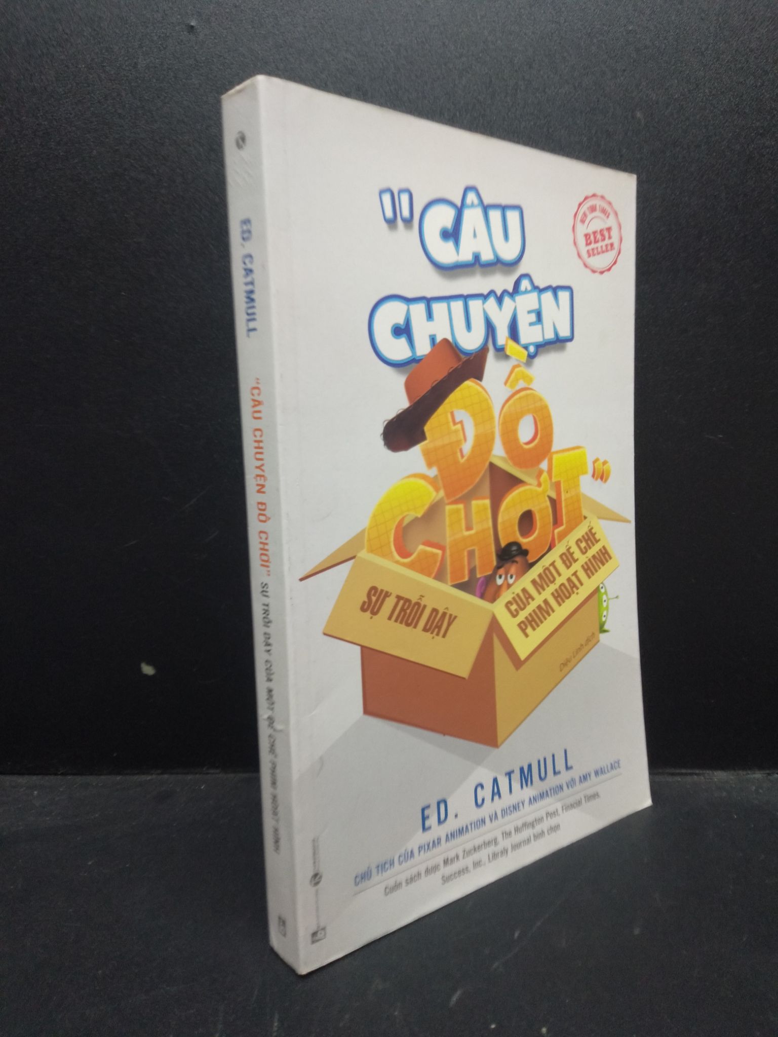 Câu chuyện đồ chơi - Sự trỗi dậy của một đế chế phim hoạt hình ED. Catmull 2020 Mới 80% bẩn 0309 (SL có thể đặt: 3 Cuốn) - SÁCH ĐẠI HỌC