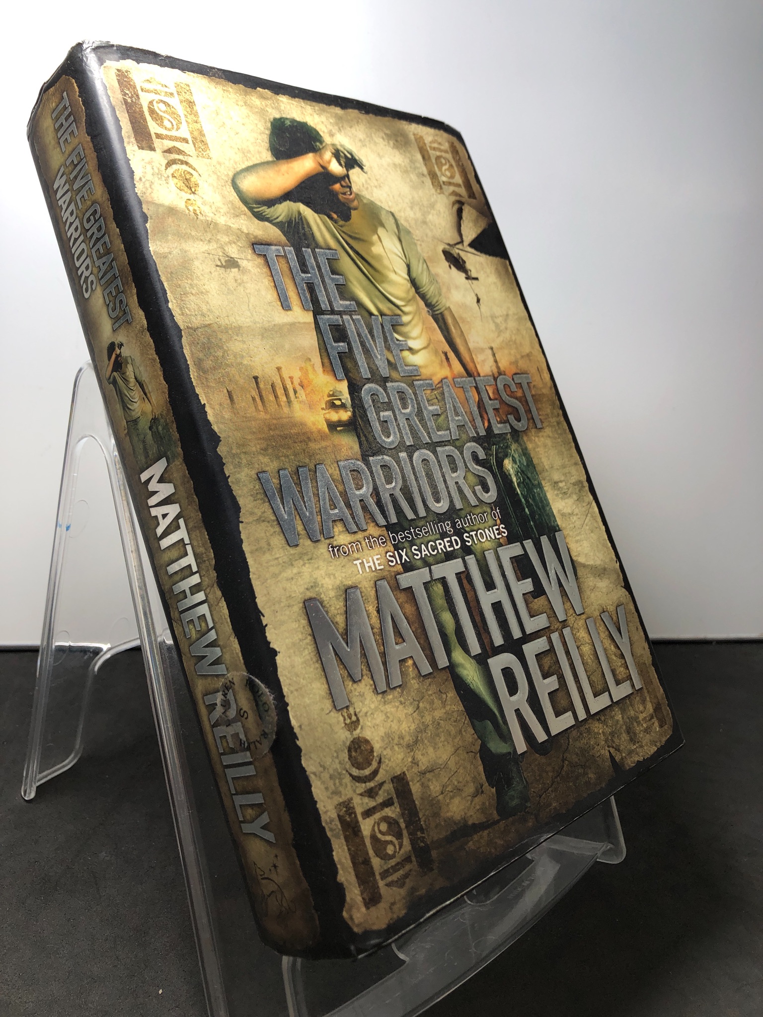 The five greatest warriors BÌA CỨNG mới 80% ố vàng Matthew Reilly,Reilly 1408 Sách ngoại văn (SL có thể đặt: 1 Cuốn) - SÁCH ĐẠI HỌC