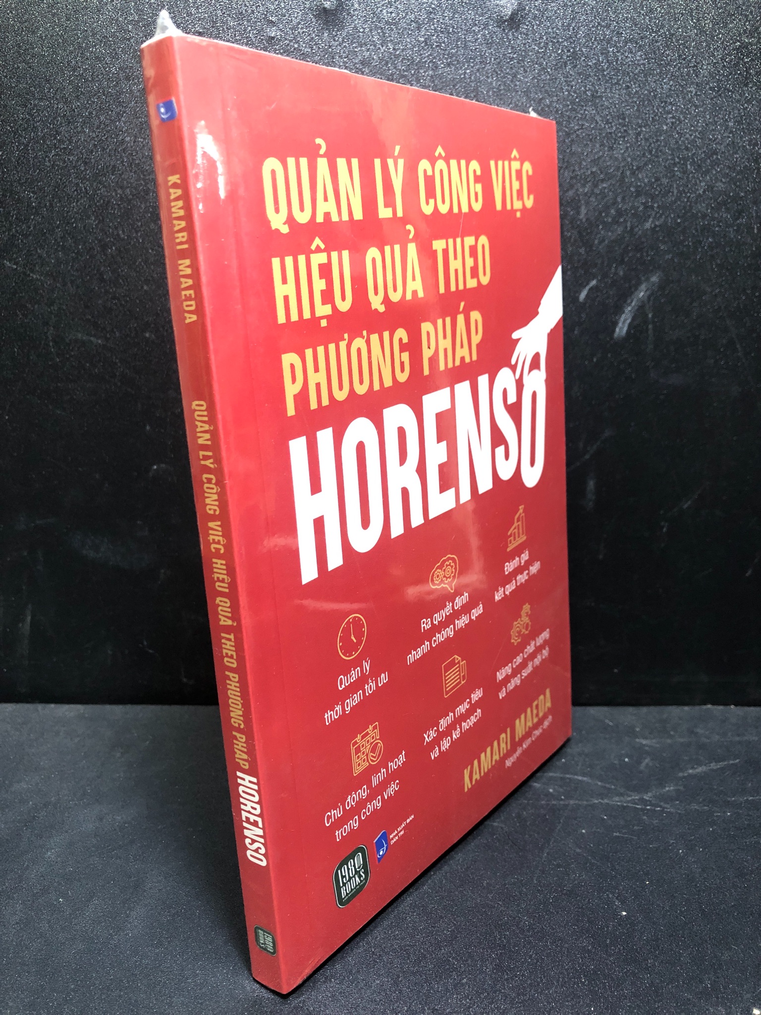Quản lý công việc hiệu quả theo phương pháp Horenso Kamari Maeda mới 100% 1912 Quản trị, lãnh đạo (SL có thể đặt: 1 Cuốn) - SÁCH ĐẠI HỌC