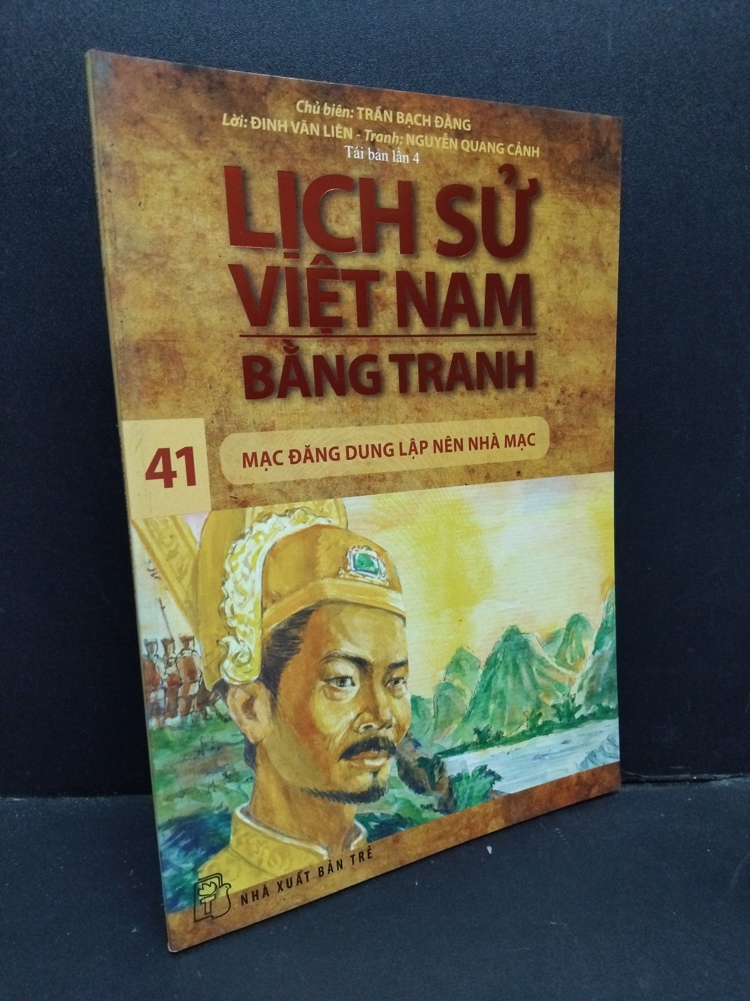 Lịch sử Việt Nam bằng tranh tập 41 mới 90% ố bẩn nhẹ 2017 1410 Trần Bạch Đằng Lịch sử, địa lí Việt Nam (SL có thể đặt: 5 Cuốn) - SÁCH ĐẠI HỌC