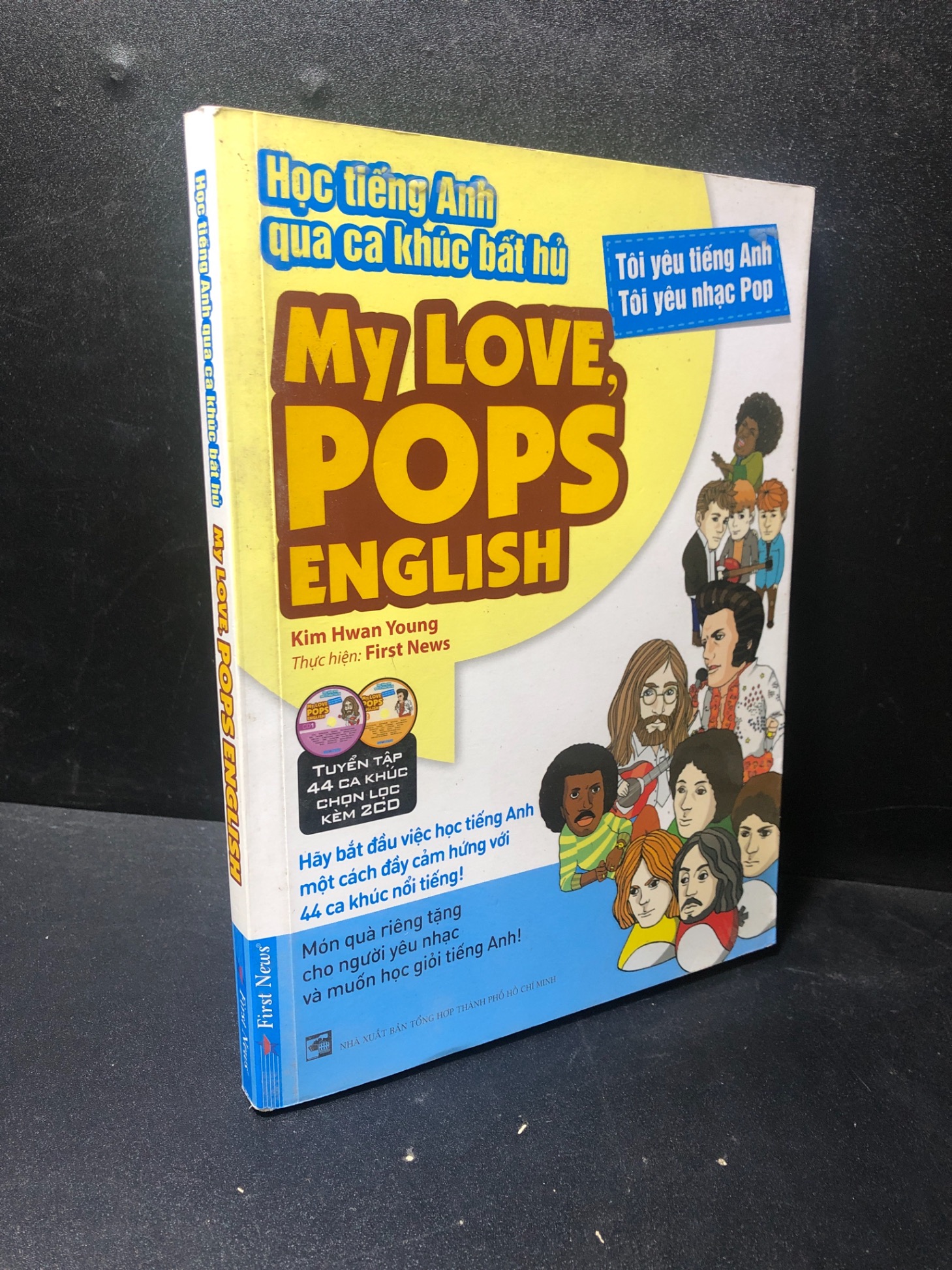 Học tiếng anh qua ca khúc bất hủ My love, Pops English (Kèm đĩa CD) 2018 mới 85% .2511 Tiếng Anh (SL có thể đặt: 2 Cuốn) - SÁCH ĐẠI HỌC