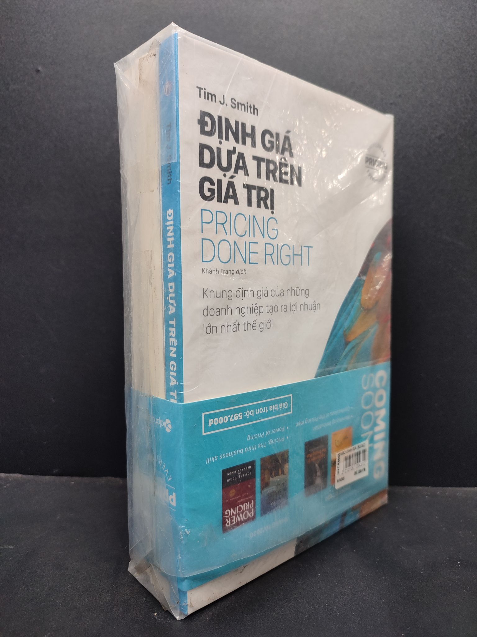 Bộ 3 Cuốn Định Giá Dựa Tên Giá Trị, Từ Bỏ Thói Quen Giảm Giá, Những Đòn Tâm Lý Trong Định Giá Sản Phẩm mới 100% 1406 Pricing Everything Sách tư duy, kỹ năng sống (SL có thể đặt: 4 Bộ (theo seri)) - SÁCH ĐẠI HỌC