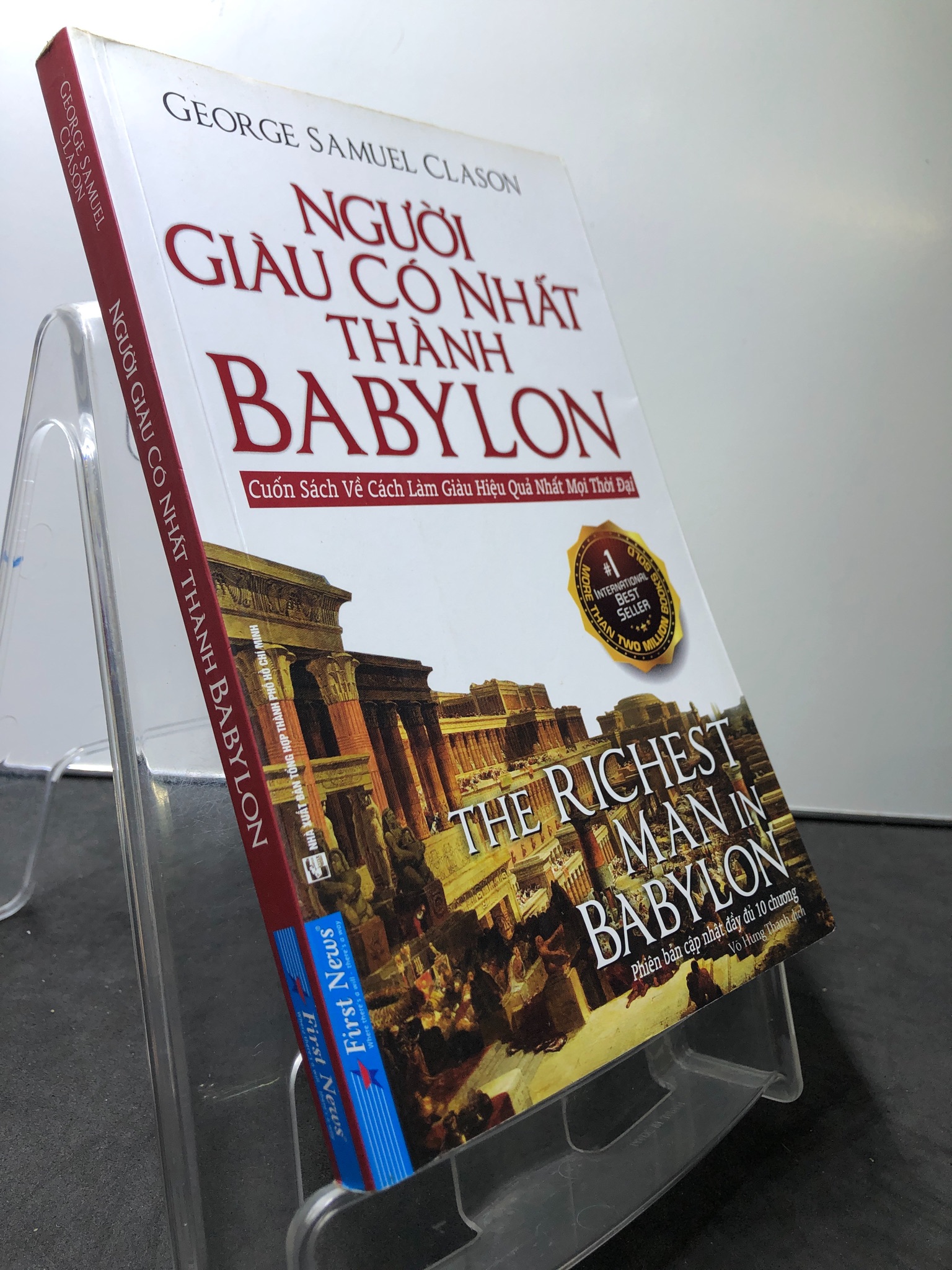 Người giàu có nhất thành Babylon 2022 mới 85% bẩn nhẹ George Samuel Clason 0808 Sách tư duy, kỹ năng sống (SL có thể đặt: 1 Cuốn) - SÁCH ĐẠI HỌC
