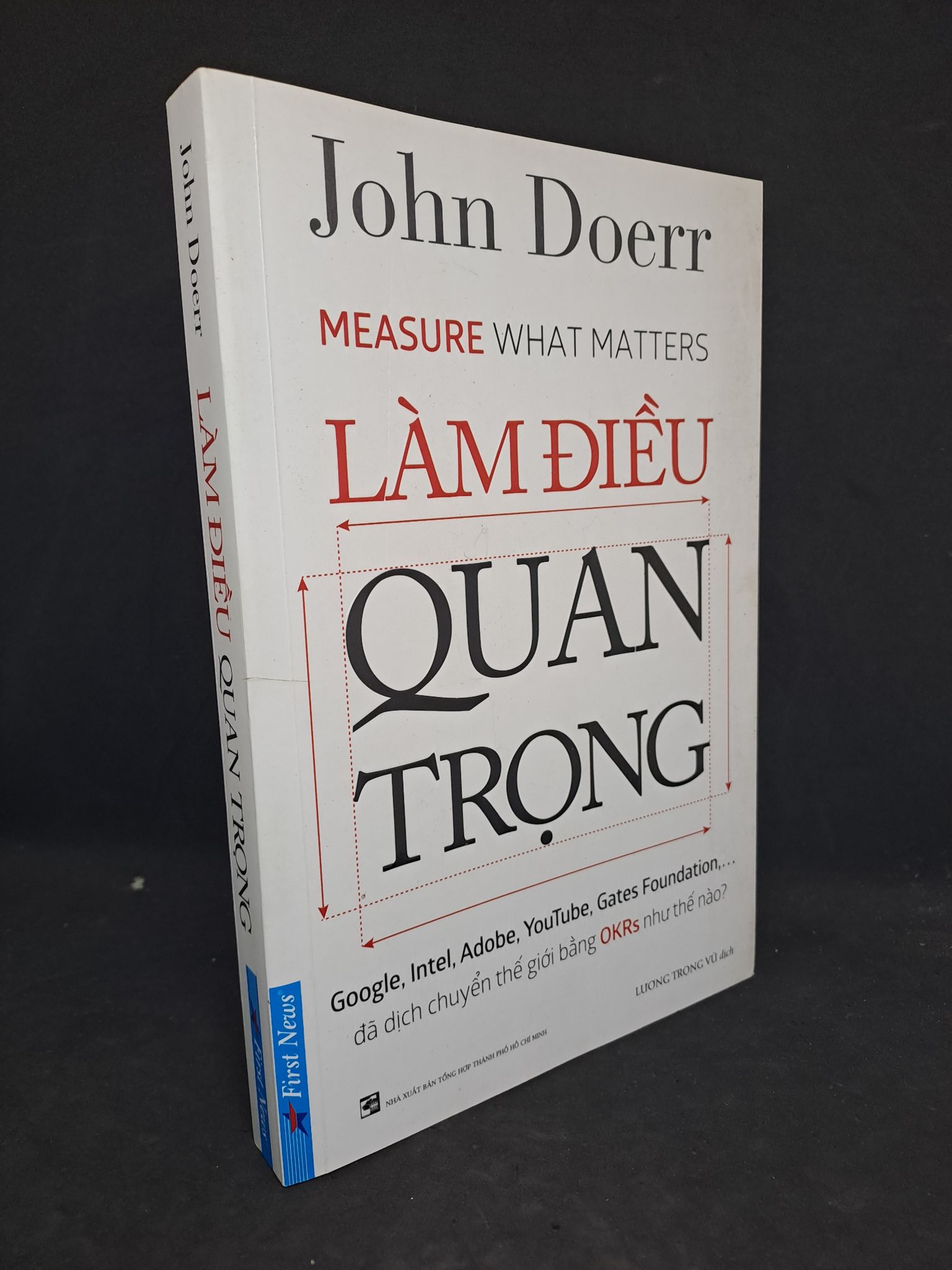 Làm điều quan trọng 2018 mới 80% có dấu mộc bị ố 1608 Quản trị, lãnh đạo (SL có thể đặt: 1 Cuốn) - SÁCH ĐẠI HỌC