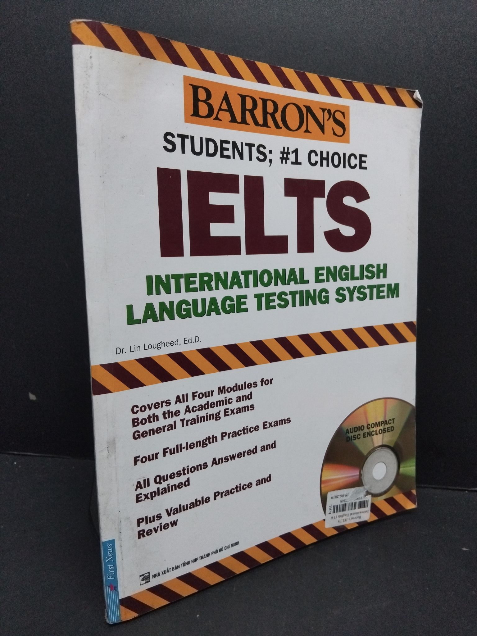 Ielts international English Language Testing System mới 70% ố ẩm bẩn 2019 2809 Dr. Lin Lougheed, Ed.D. Tiếng Anh (SL có thể đặt: 1 Cuốn) - SÁCH ĐẠI HỌC