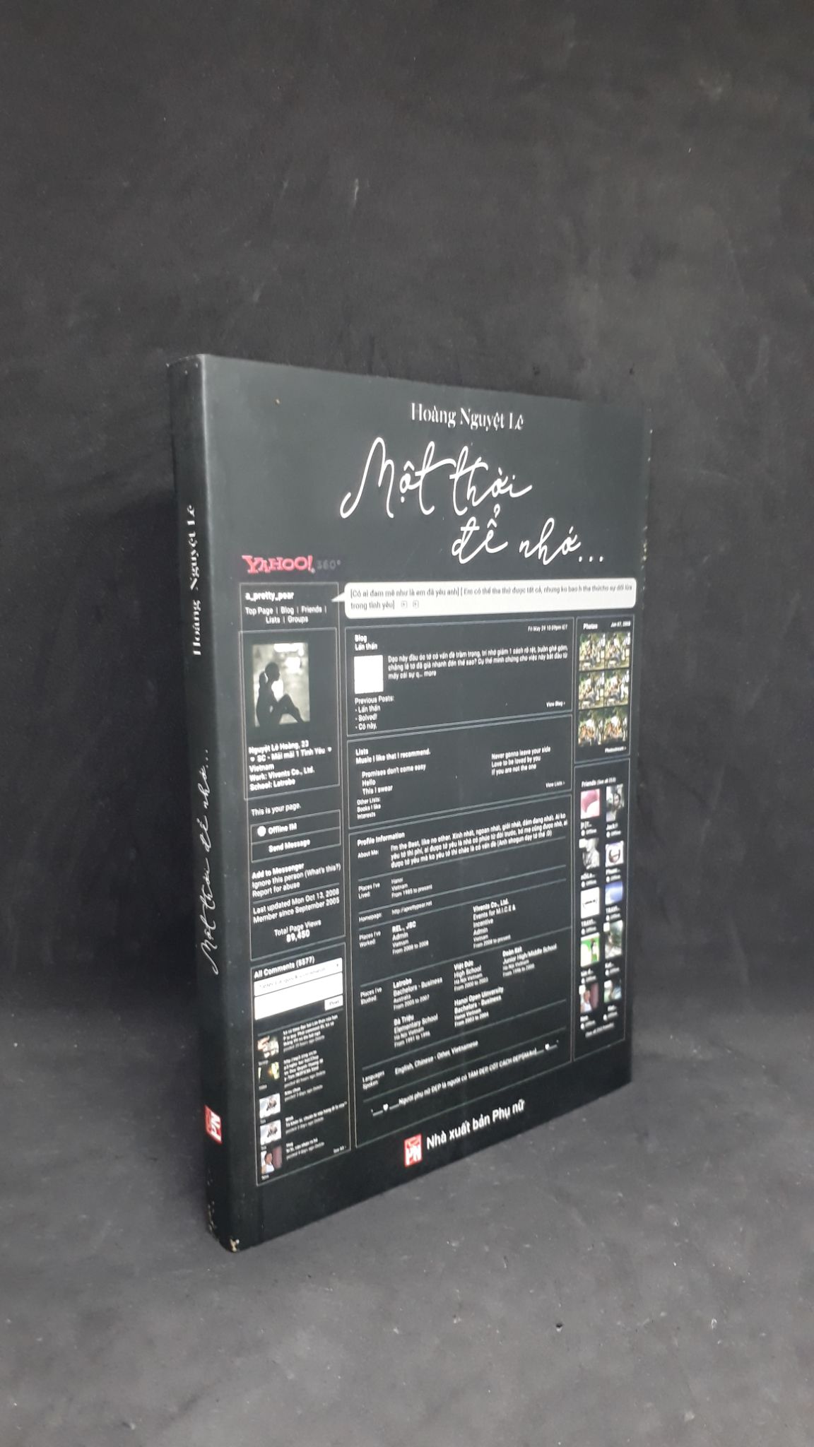 Một thời để nhớ - Hoàng Nguyệt Lê new 90% 0706 (SL có thể đặt: 1 Cuốn) - SÁCH ĐẠI HỌC