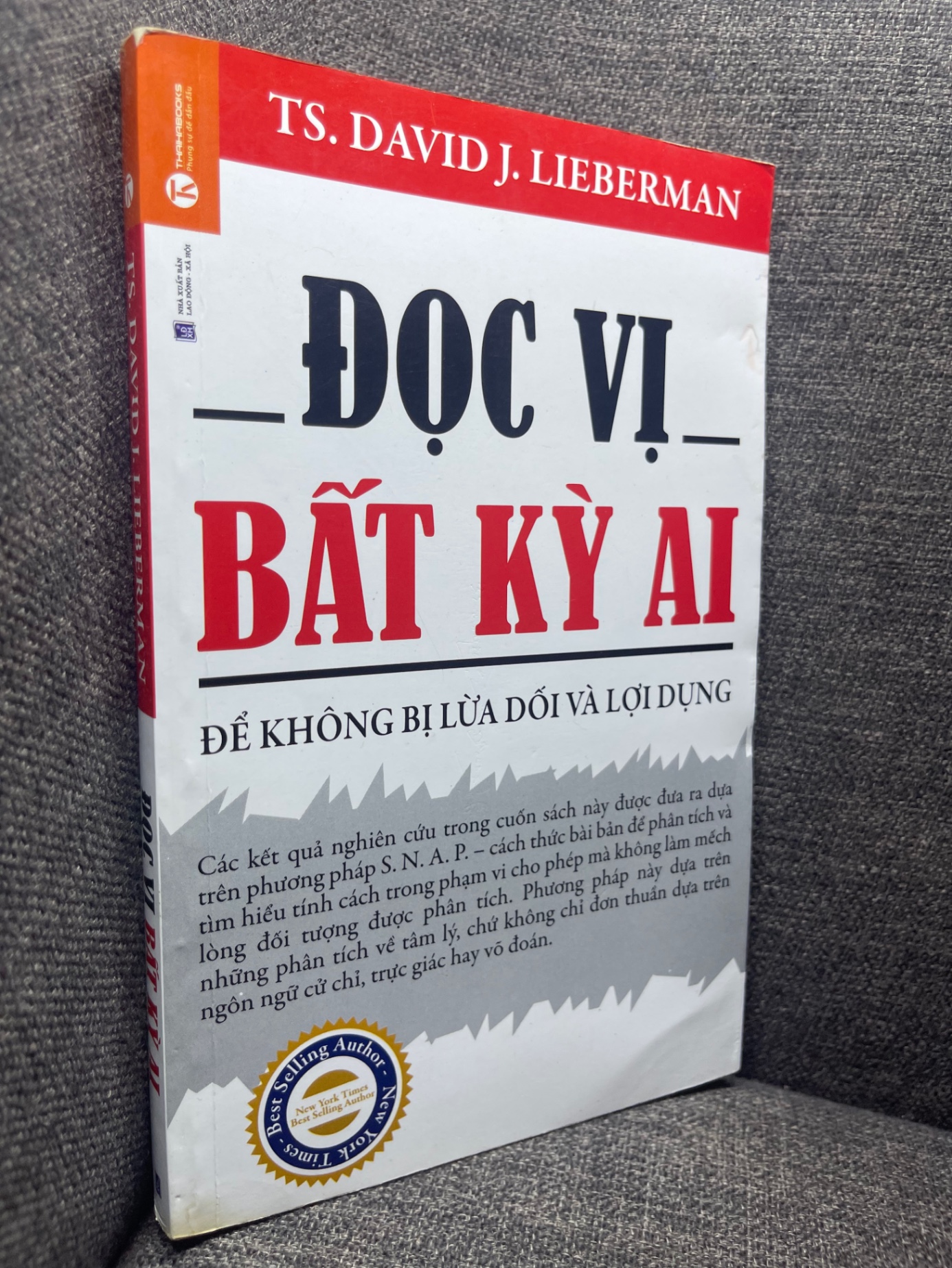 Đọc vị bất kỳ ai David J Lieberman 2014 mới 80% bẩn viền nhẹ 0305 Sách tư duy, kỹ năng sống (SL có thể đặt: 1 Cuốn) - SÁCH ĐẠI HỌC