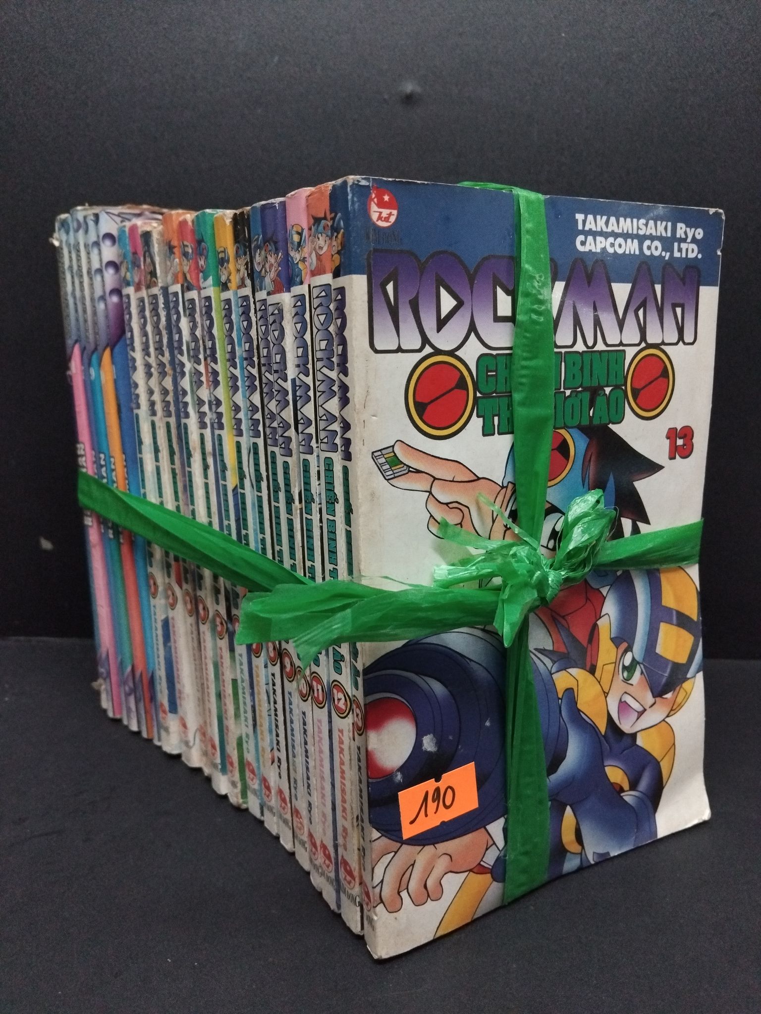 Combo 19 cuốn Rockman mới 60% bẩn bìa, ố nhẹ, tróc bìa, tróc gáy 2110 Takamisaki Ryo, Shigeto Ikehara Truyện tranh (SL có thể đặt: 1 Combo) - SÁCH ĐẠI HỌC
