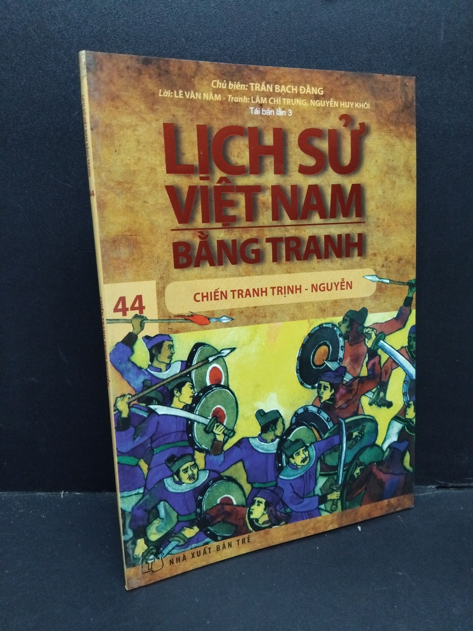 Lịch sử Việt Nam bằng tranh tập 44 mới 90% ố bẩn nhẹ 2017 1410 Trần Bạch Đằng Lịch sử, địa lí Việt Nam (SL có thể đặt: 5 Cuốn) - SÁCH ĐẠI HỌC