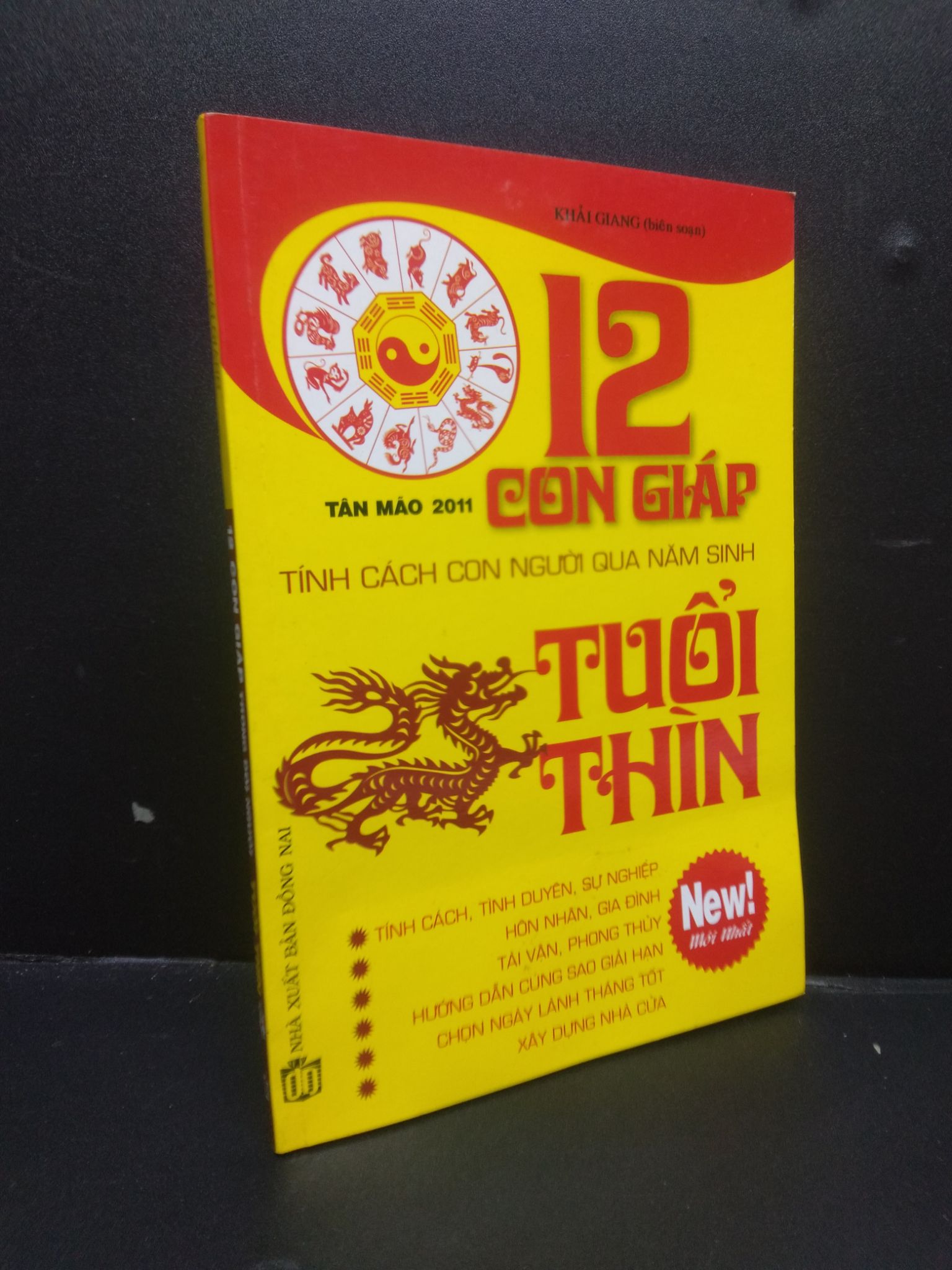 12 con giáp trong đời người tuổi thìn Khải Giang 2010 mới 80% ố nhẹ 0106 tâm linh Sách chiêm tinh, horoscope (SL có thể đặt: 1 Cuốn) - SÁCH ĐẠI HỌC