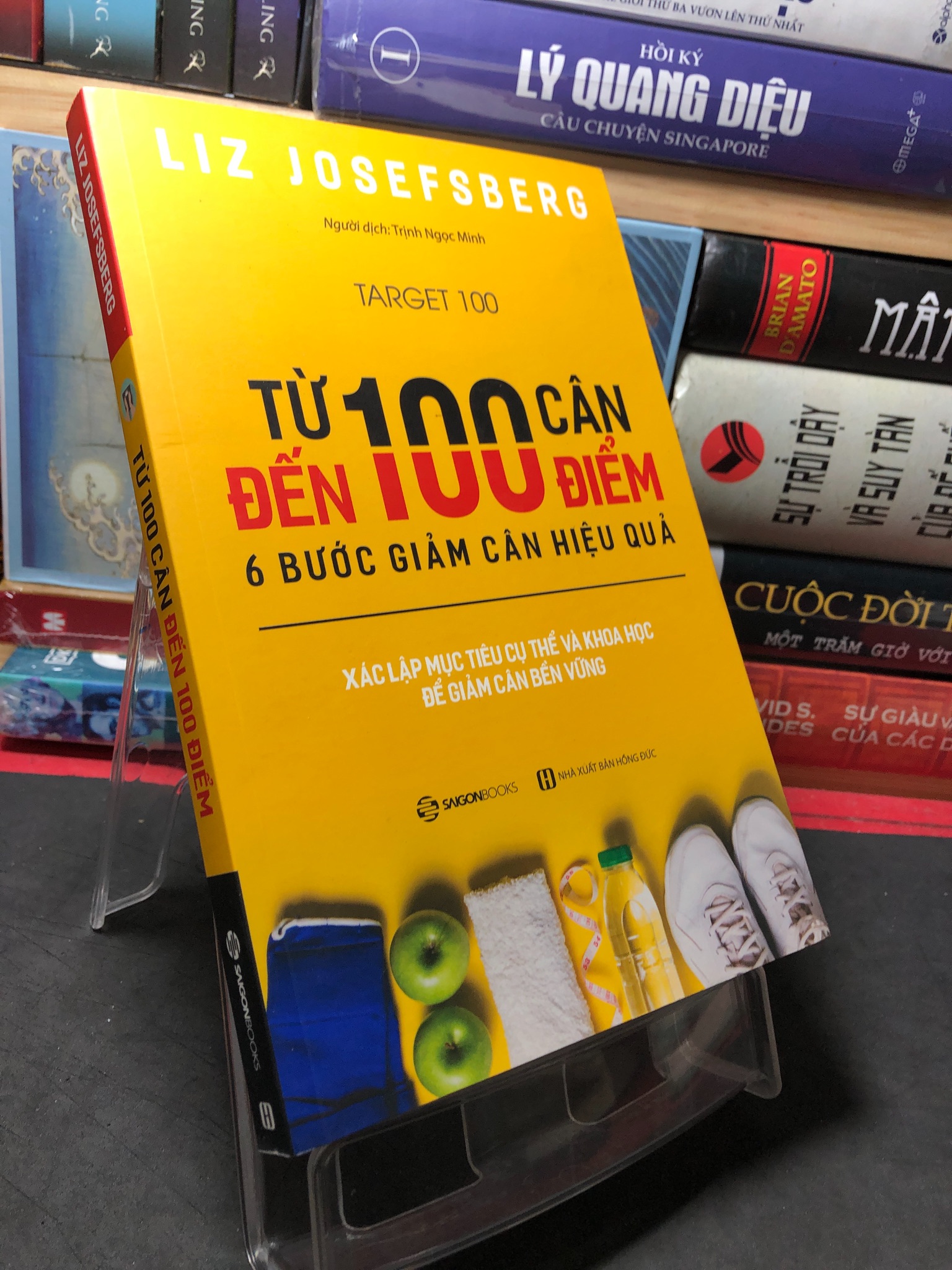 Từ 100 cân đến 100 điểm - 6 bước giảm cân hiệu quả 2018 mới 90% Liz Josefsberg 2709 Sách sức khỏe (SL có thể đặt: 1 Cuốn) - SÁCH ĐẠI HỌC
