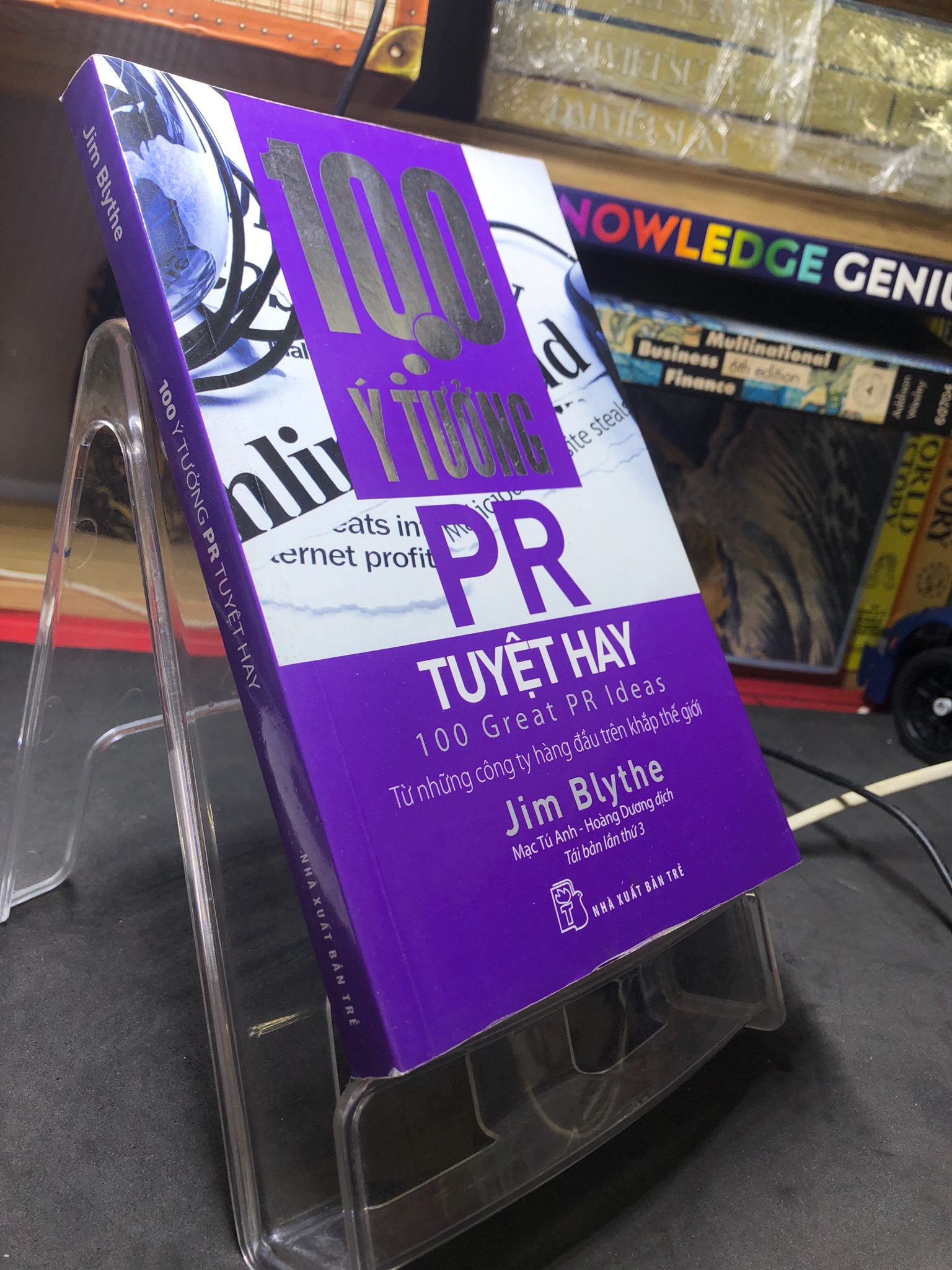 100 ý tưởng PR tuyệt hay 2016 mới 75% ố vàng Jim Blythe 2506 Sách tư duy, kỹ năng sống (SL có thể đặt: 1 Cuốn) - SÁCH ĐẠI HỌC
