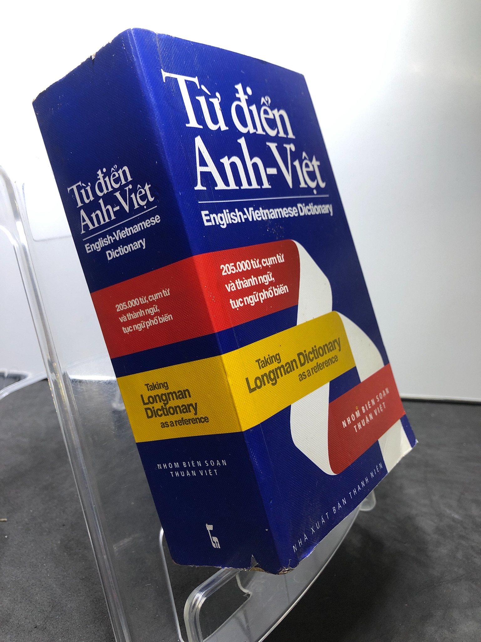 Từ điển Anh Việt 205.000 cụm từ 2018 mới 85% bẩn nhẹ Thuận Việt 0708 Từ điển tiếng Anh (SL có thể đặt: 1 Cuốn) - SÁCH ĐẠI HỌC