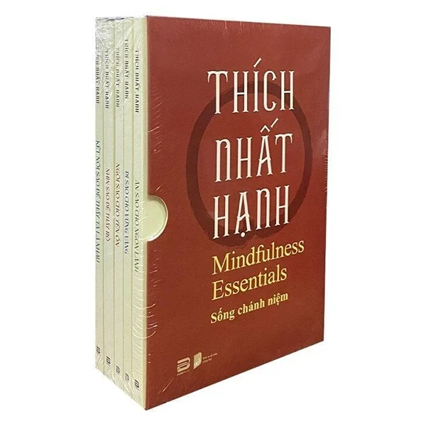 Boxset Thích Nhất Hạnh - Mindfullness Essentials - Sống Chánh Niệm (Hộp 5 Cuốn) - Thích Nhất Hạnh (Mới 100%) Phật giáo, PhanBook - SÁCH ĐẠI HỌC