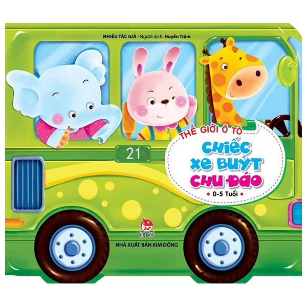 Thế Giới Ô Tô - Chiếc Xe Buýt Chu Đáo - Nhiều Tác Giả (Mới 100%) Truyện thiếu nhi, NXB Kim Đồng - SÁCH ĐẠI HỌC